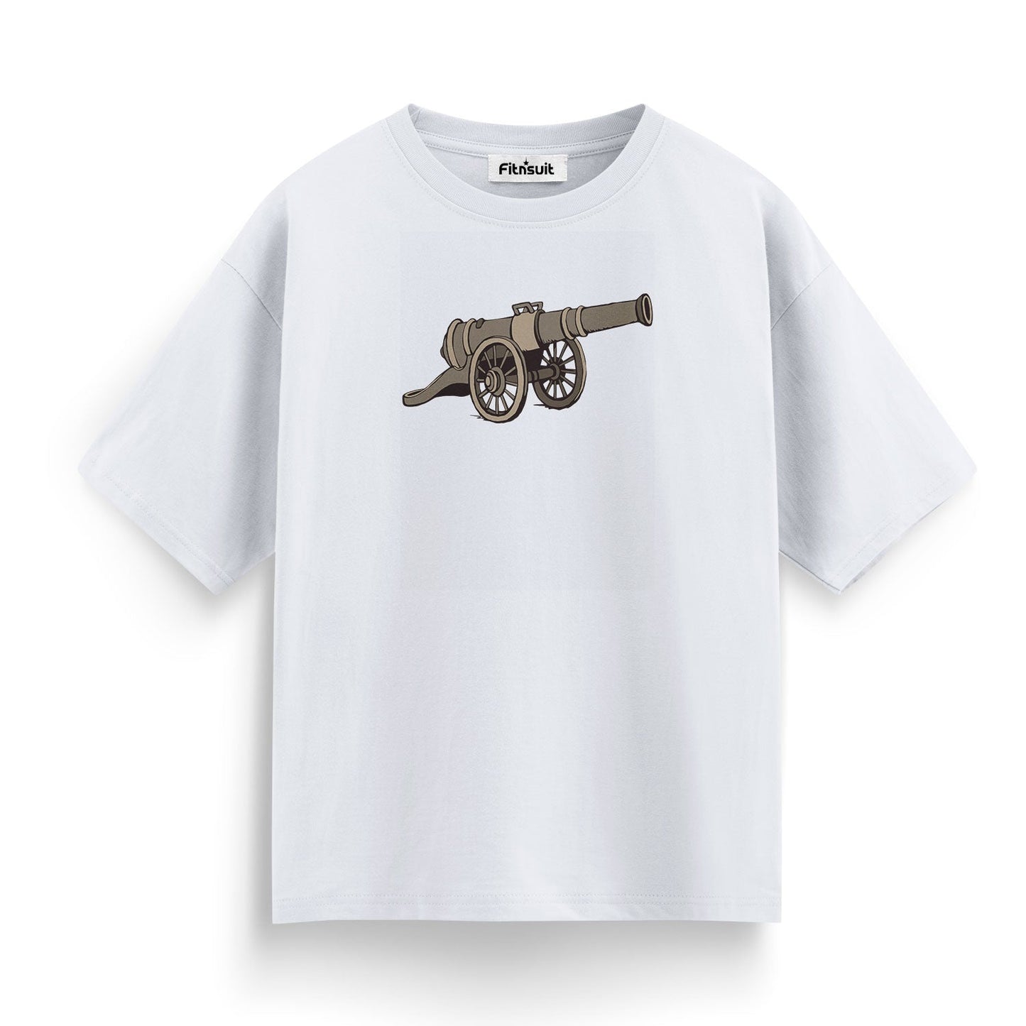 Vintage Cannon Illustration T shirt for everyone