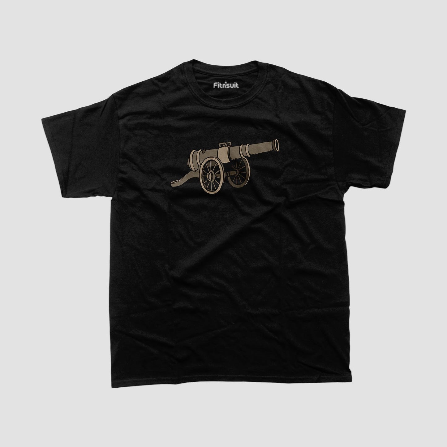 Vintage Cannon Illustration T shirt for everyone