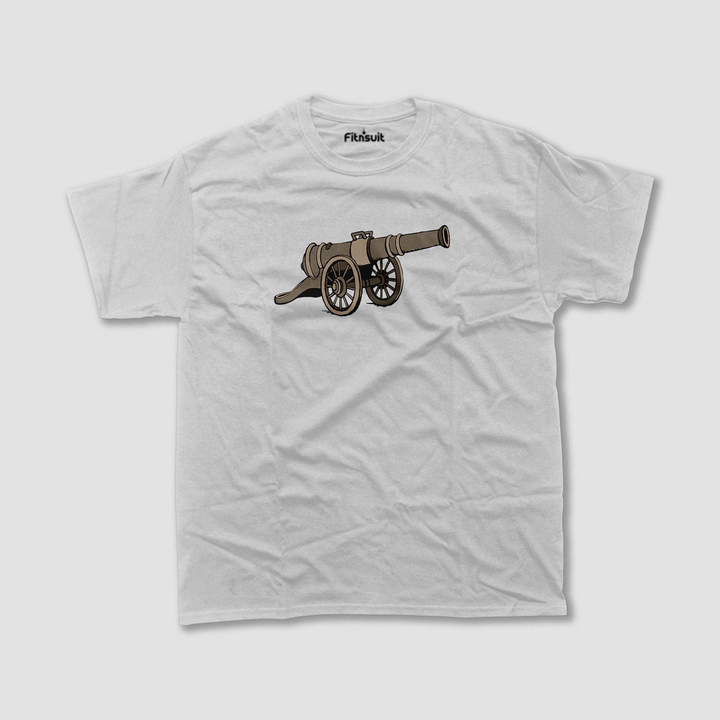 Vintage Cannon Illustration T shirt for everyone