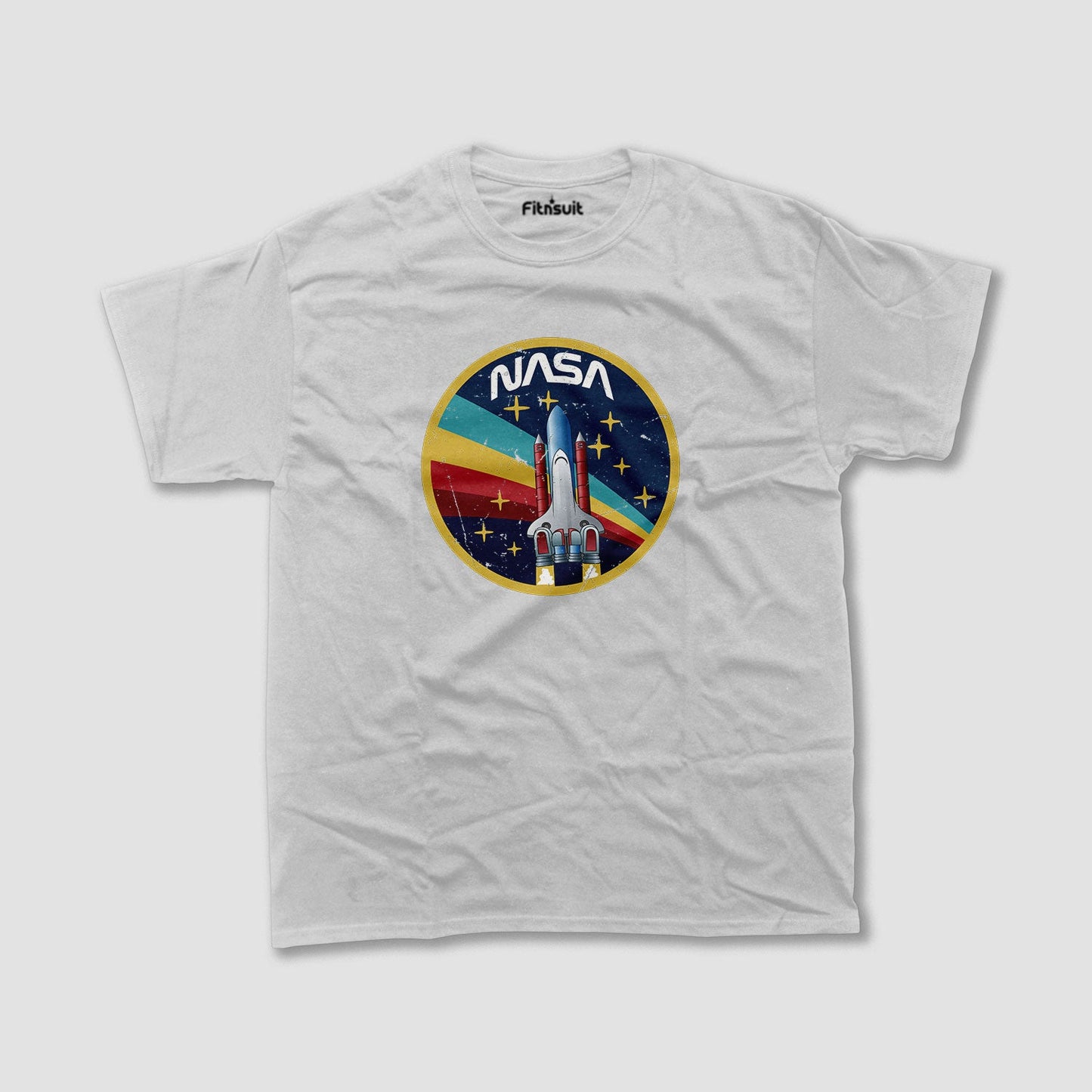 NASA Retro Badge Emblem T shirt for everyone