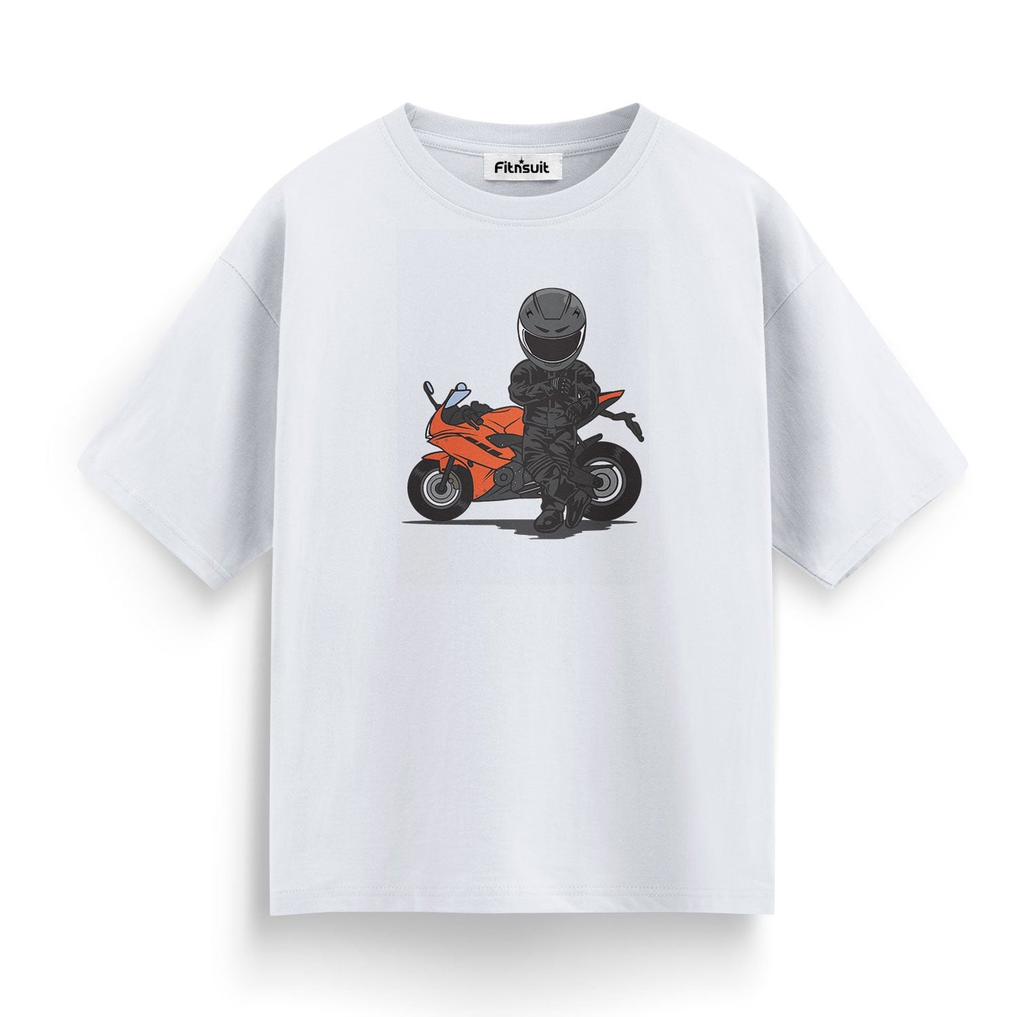 Motorcycle Rider Night Scene T shirt for everyone
