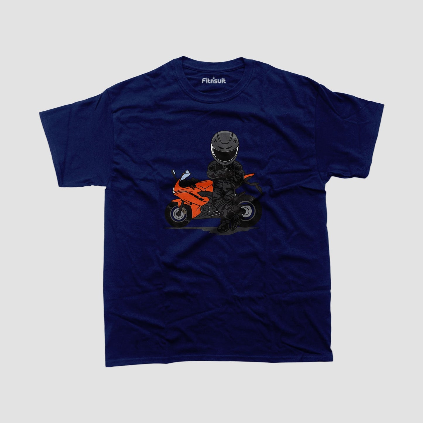 Motorcycle Rider Night Scene T shirt for everyone