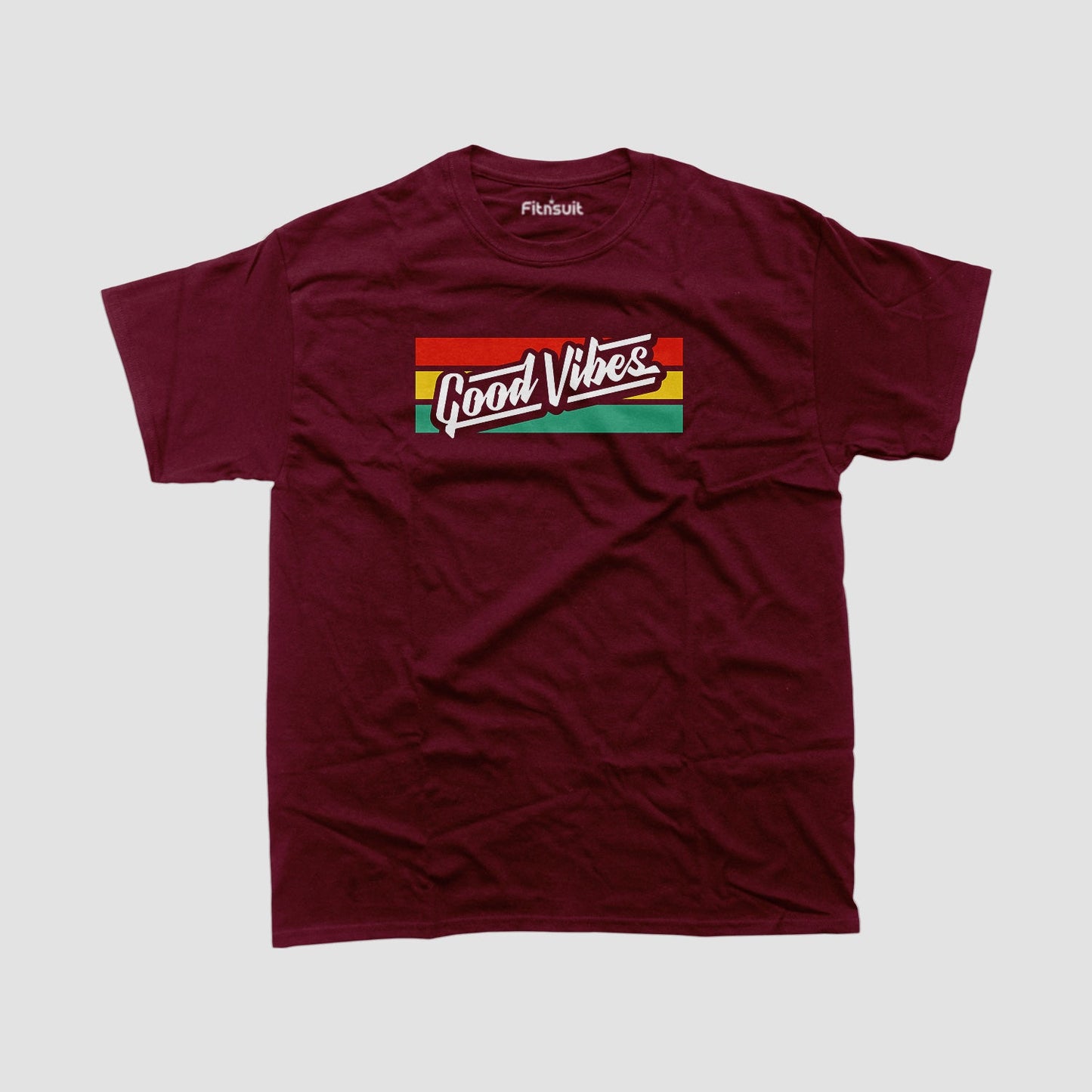 Good Vibes Retro Stripes T shirt for everyone