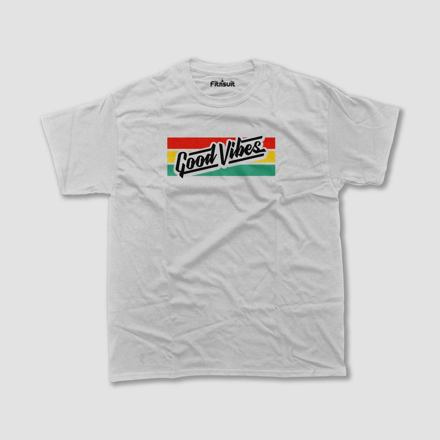 Good Vibes Retro Stripes T shirt for everyone
