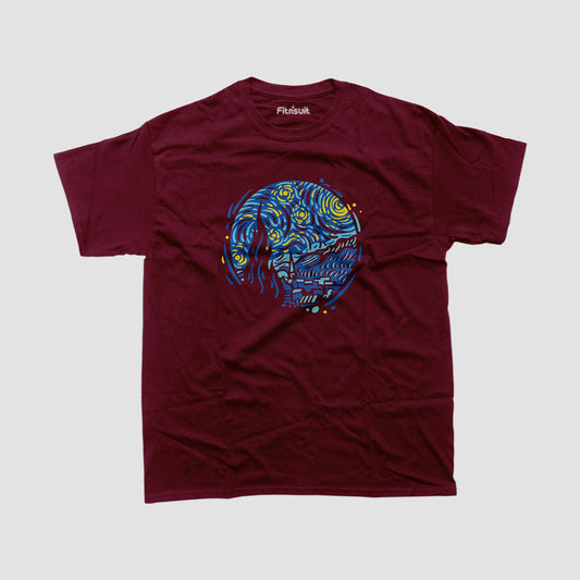Mystical Blue Whale Art T shirt for everyone