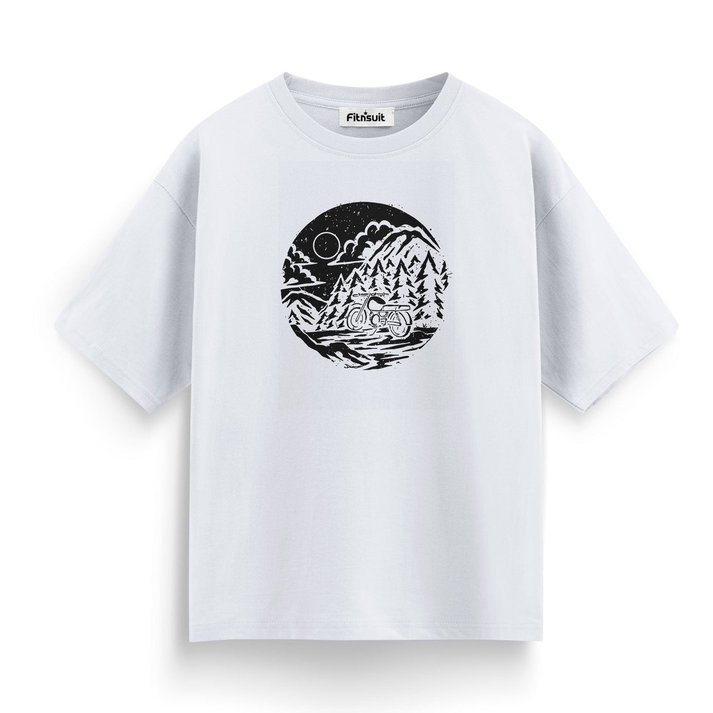 Mountain Landscape Line Art T shirt for everyone