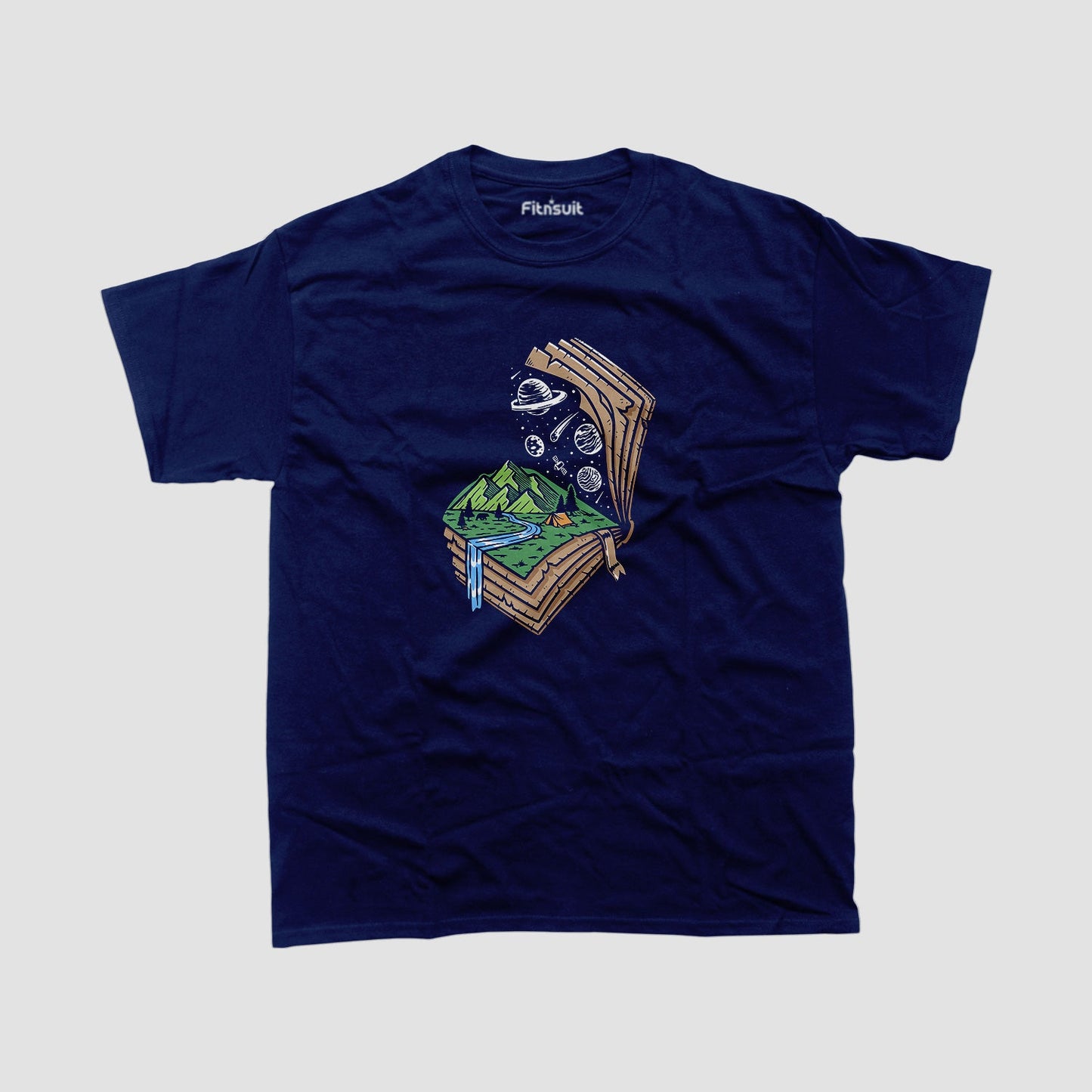 Panda in Bamboo Basket Illustration T shirt for everyone
