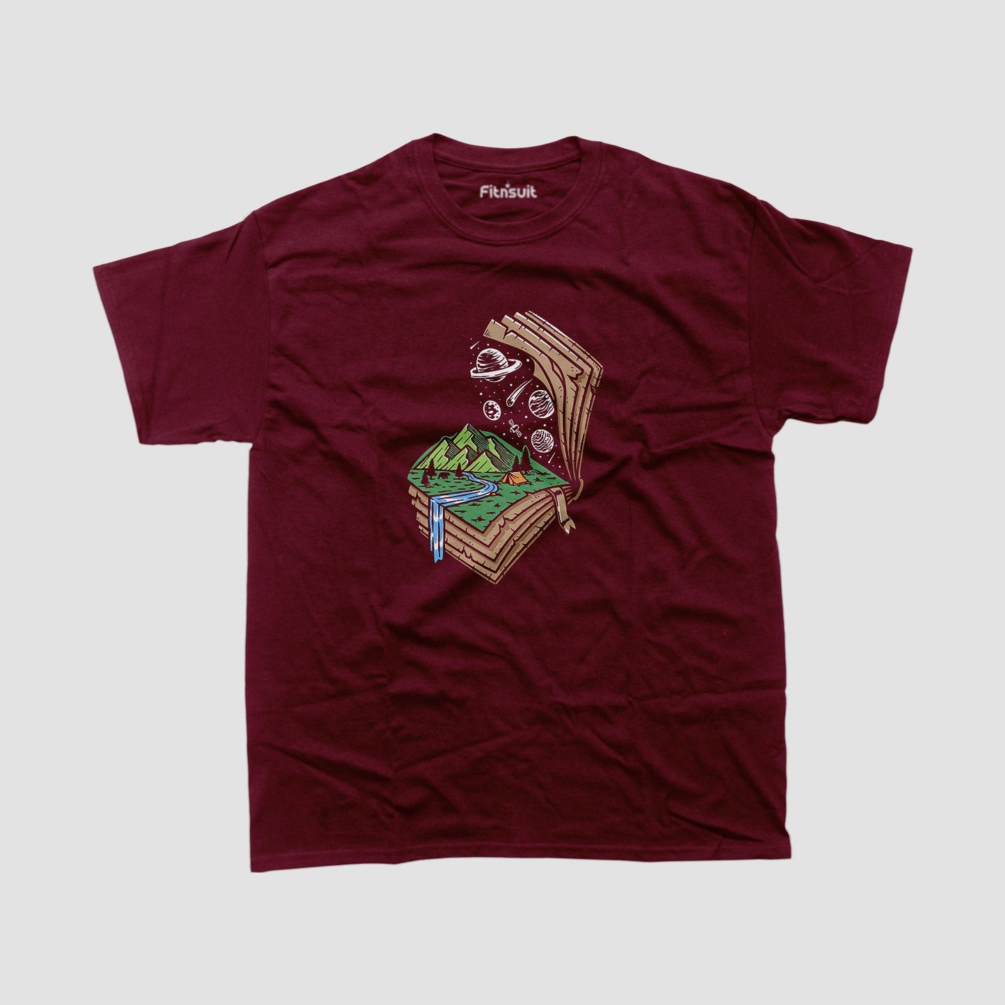 Panda in Bamboo Basket Illustration T shirt for everyone
