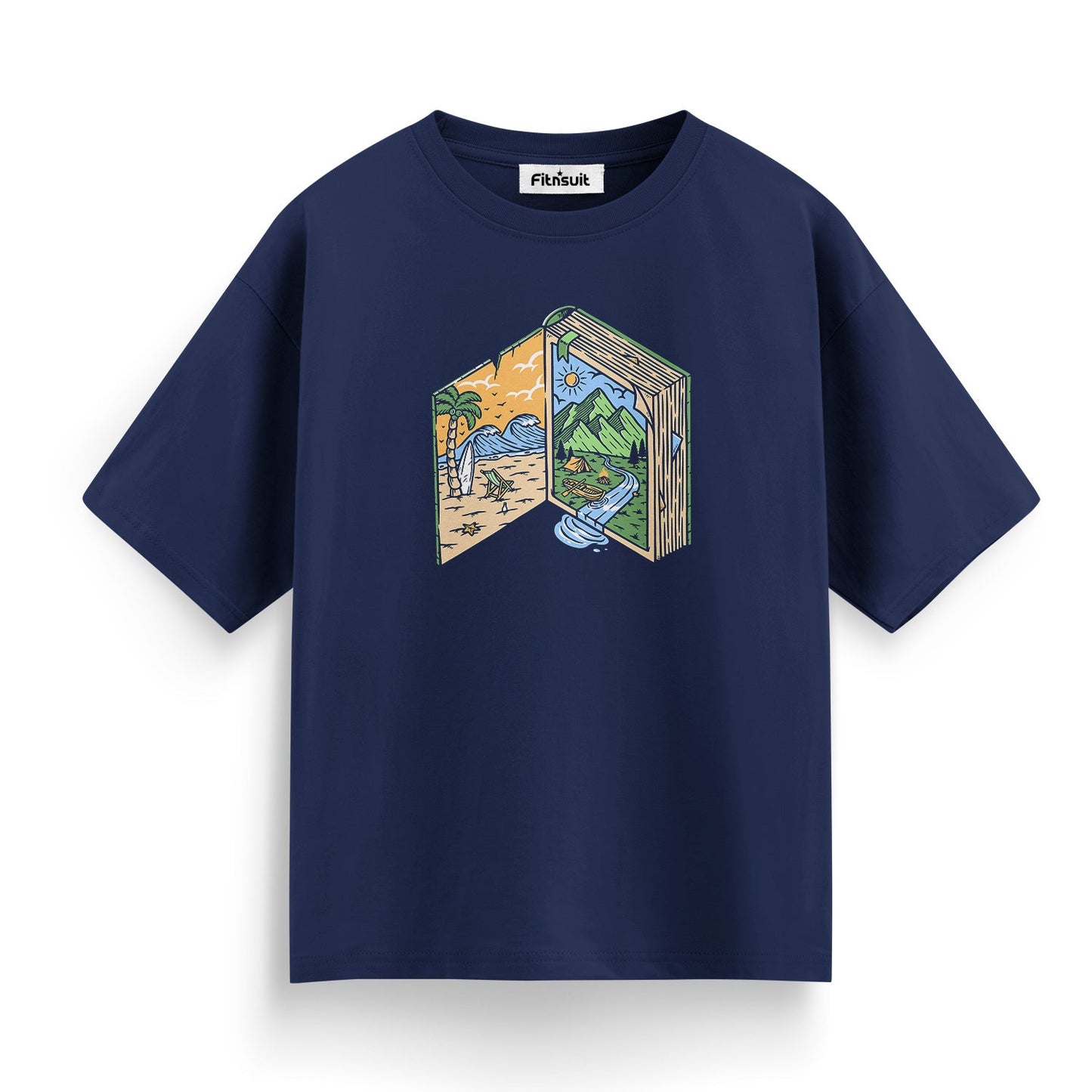 Explore the World Through Books T shirt for everyone