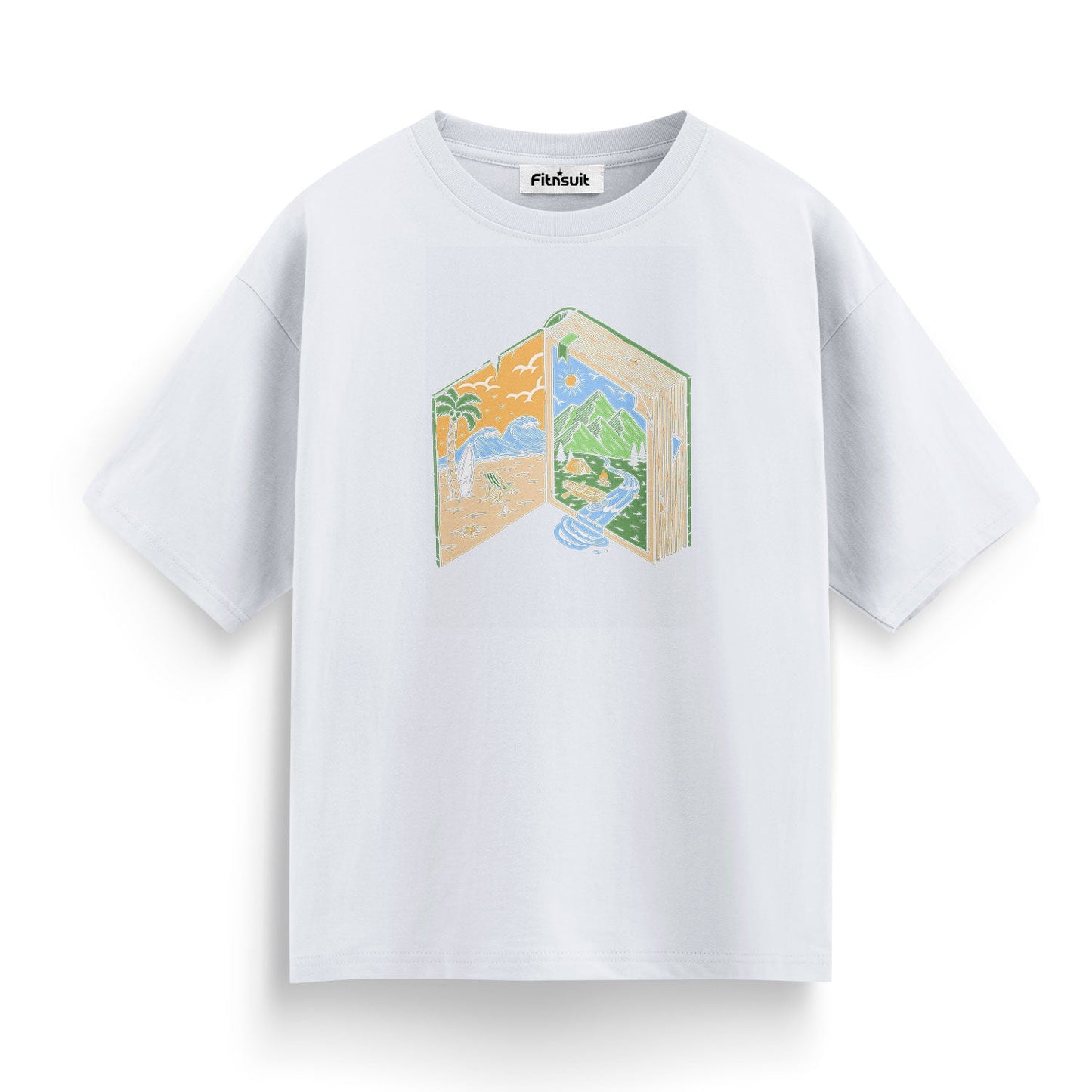 Explore the World Through Books T shirt for everyone