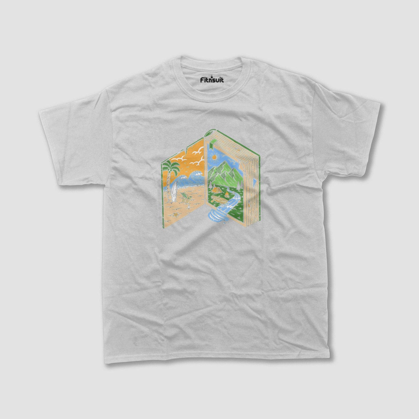 Explore the World Through Books T shirt for everyone