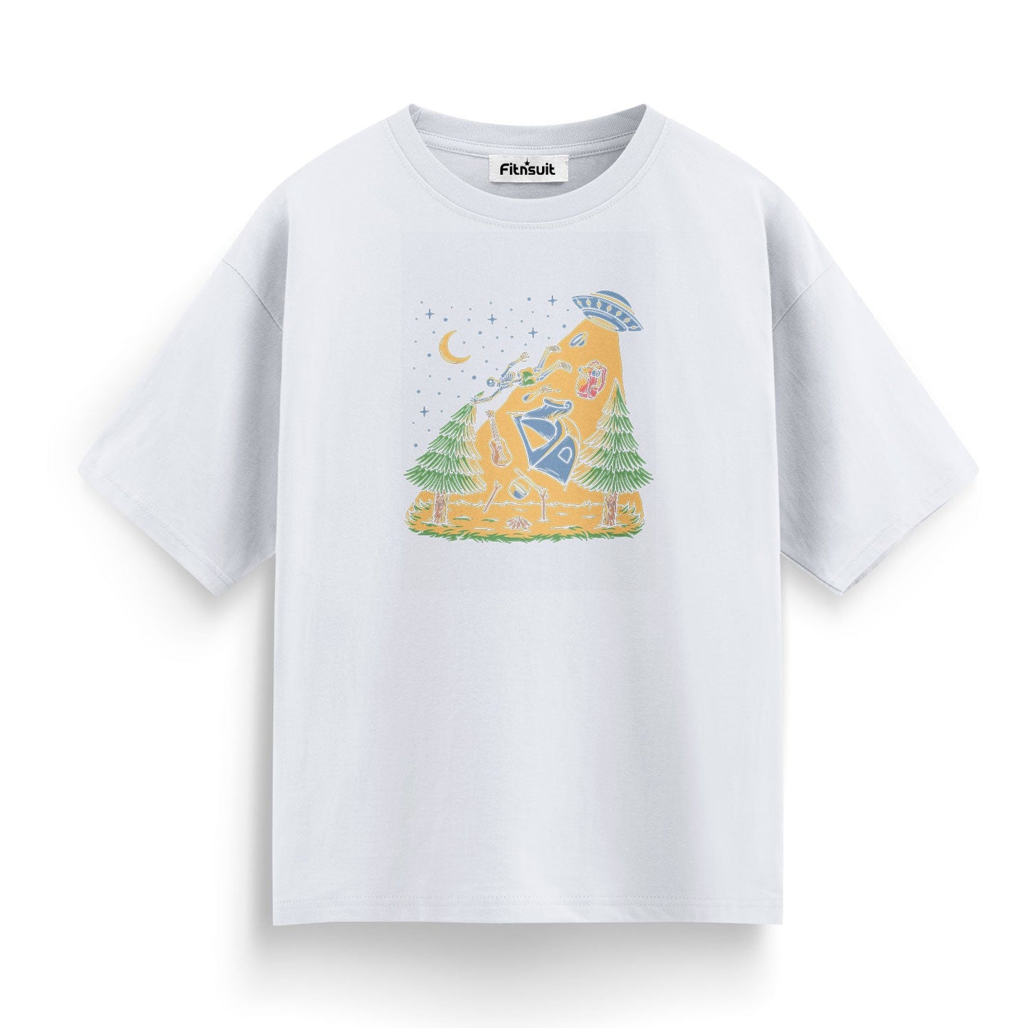 Night Hike Under the Moon T shirt for everyone