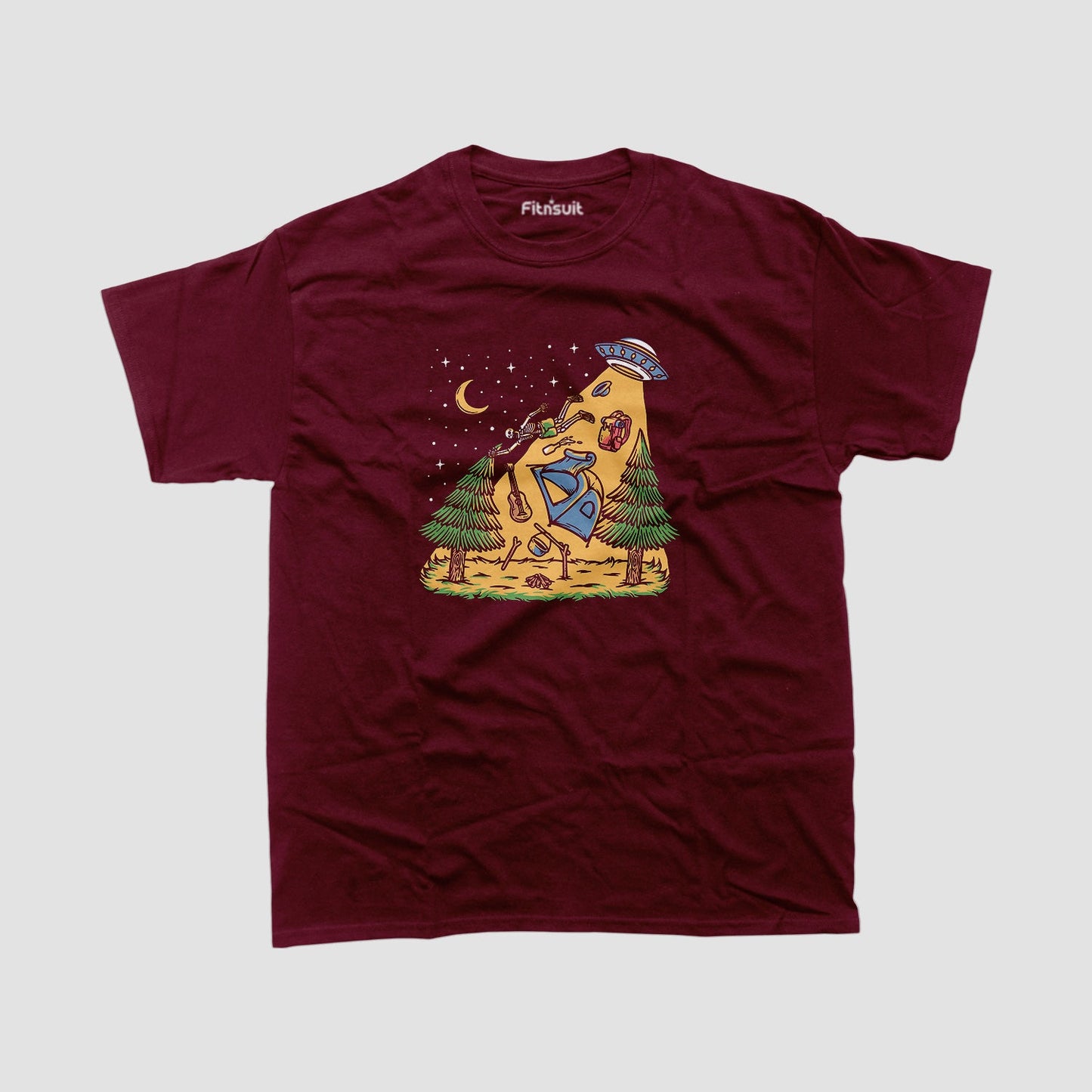 Night Hike Under the Moon T shirt for everyone