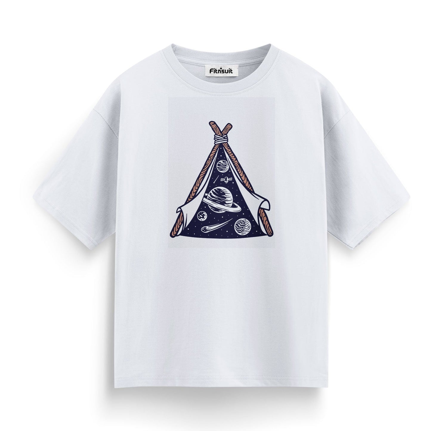 Boho Tent with Starry Night Sky T shirt for everyone