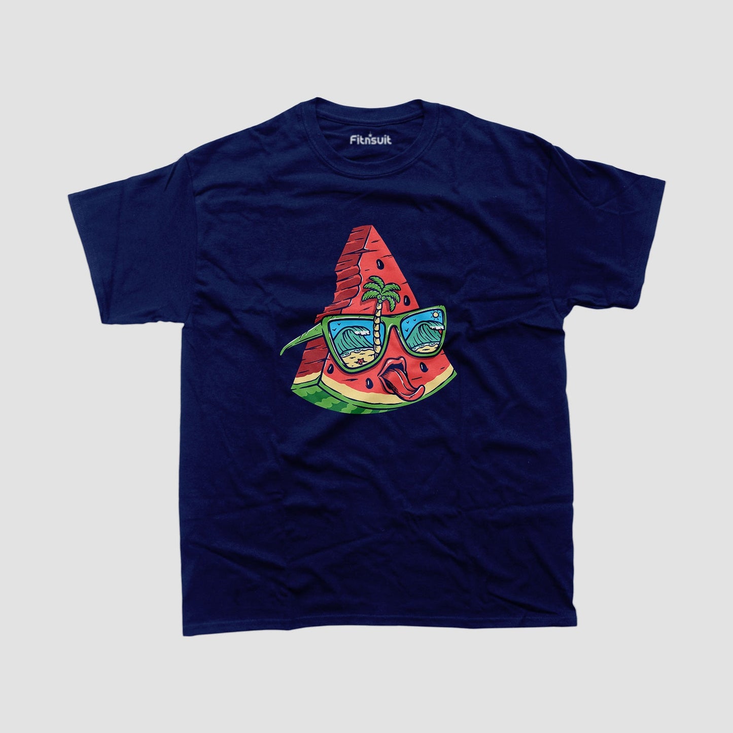 Cool Watermelon Wearing Sunglasses T shirt for everyone