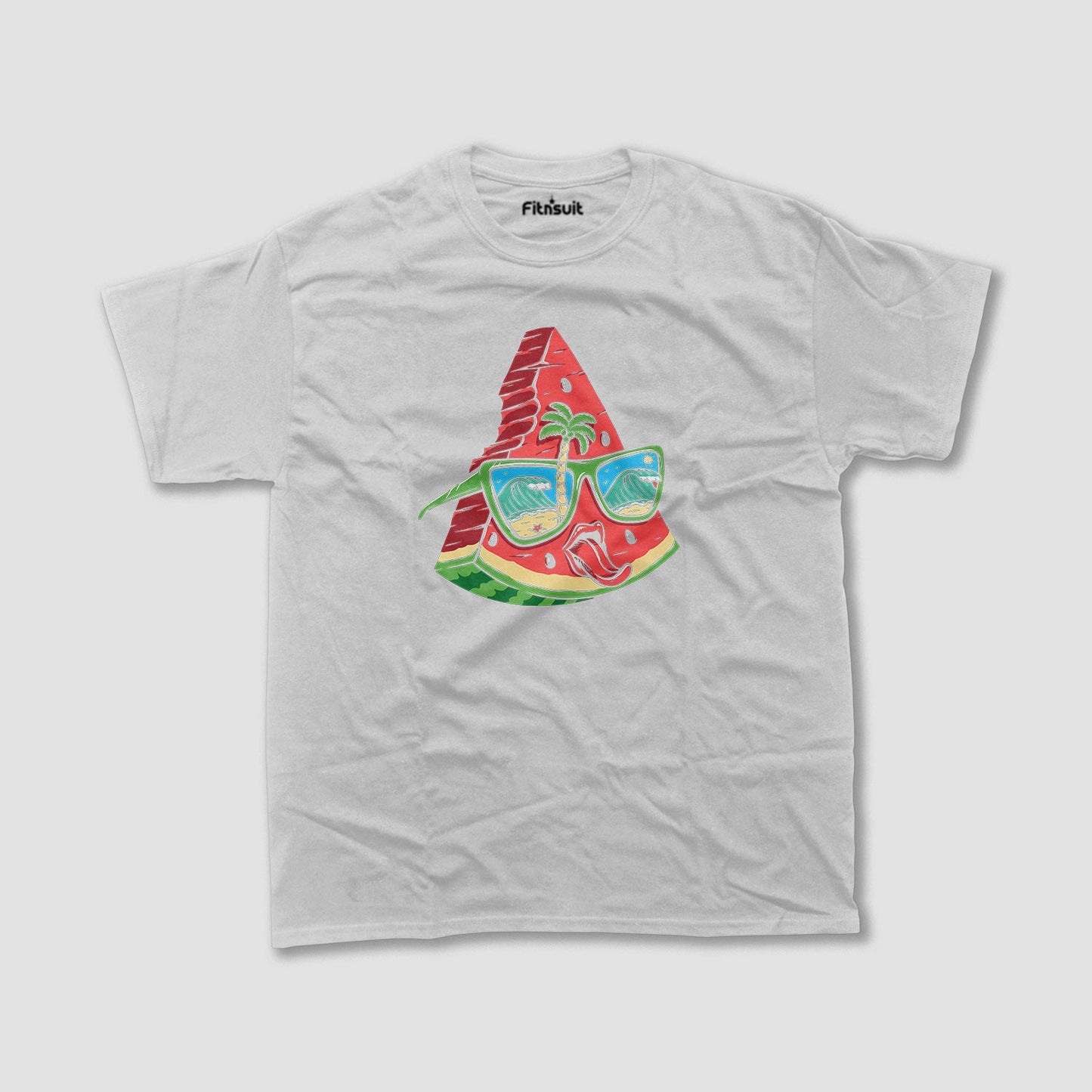 Cool Watermelon Wearing Sunglasses T shirt for everyone