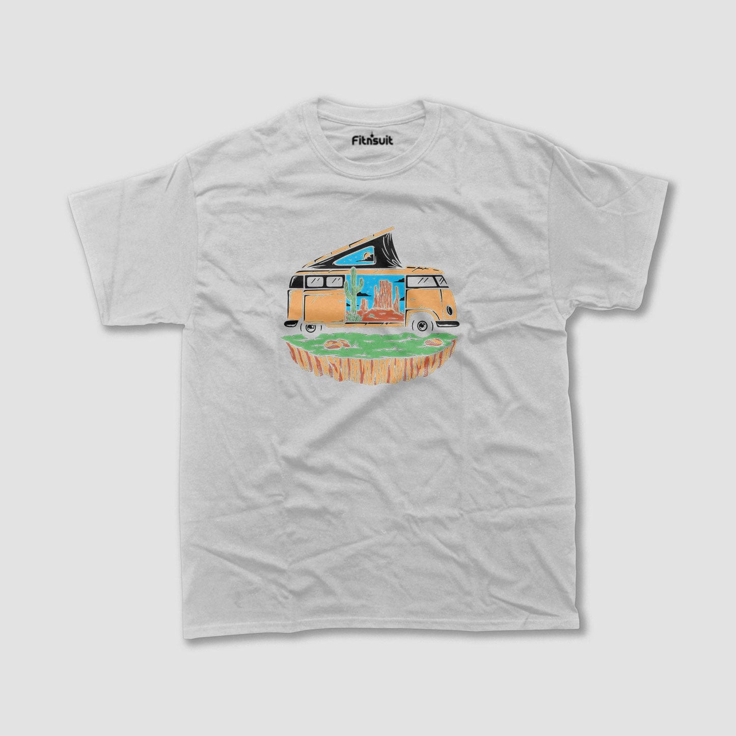 Camper Van Under Starry Sky T shirt for everyone