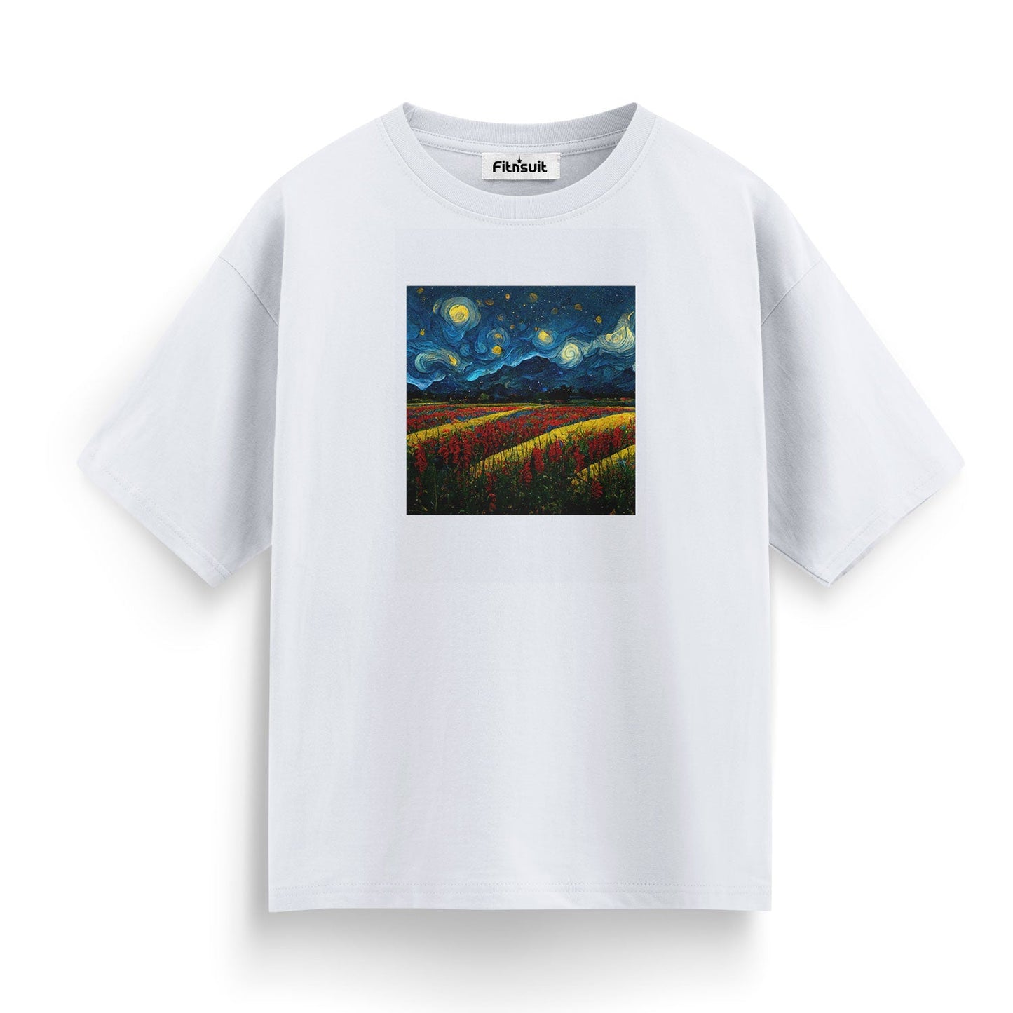 Van Gogh Style Landscape T shirt for everyone