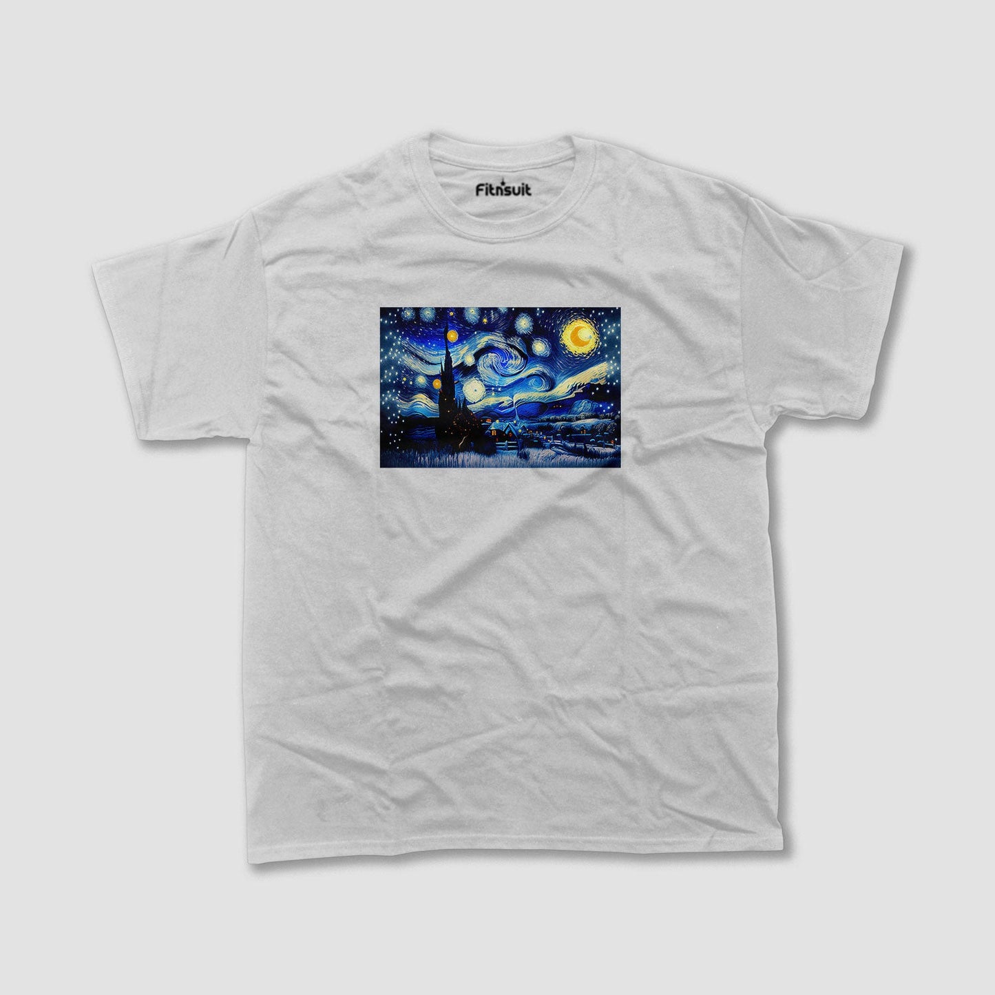 Van Gogh Starry Night Tribute T shirt for everyone