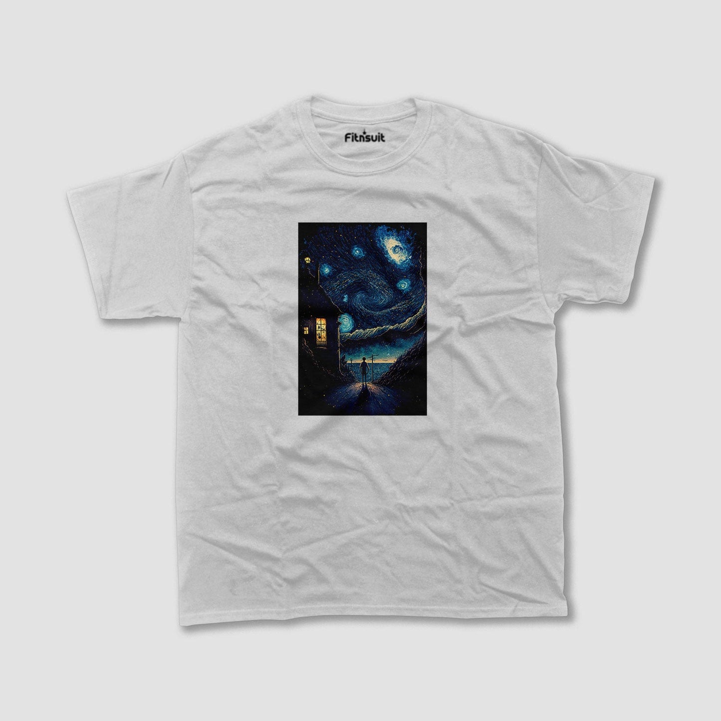 TARDIS Under Starry Sky T shirt for everyone
