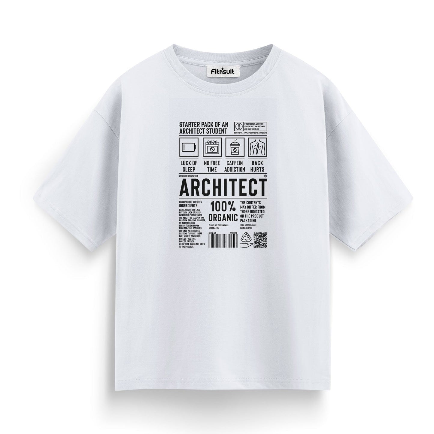 Architekt Classic Design Architec T shirt