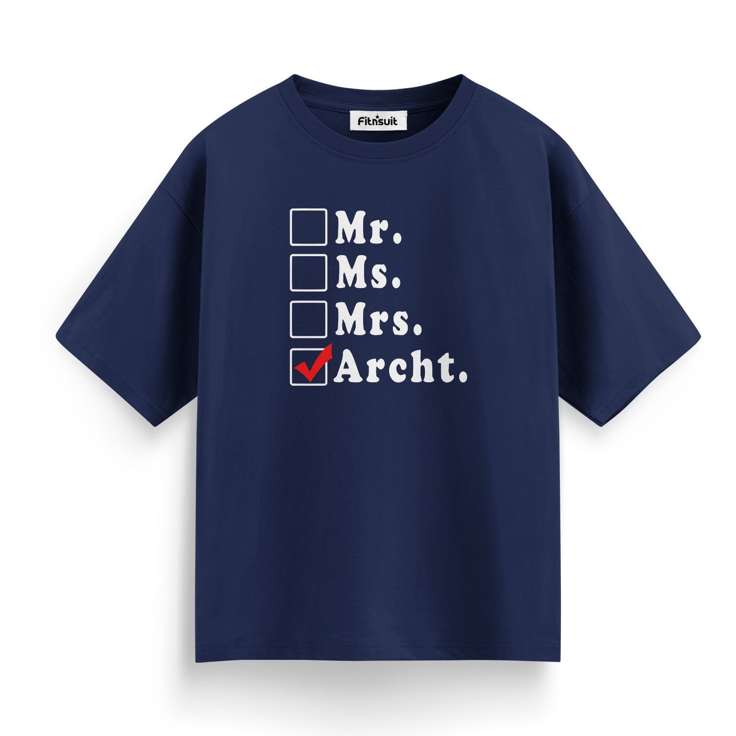Mr Mrs Archt Architect Humor T shirt