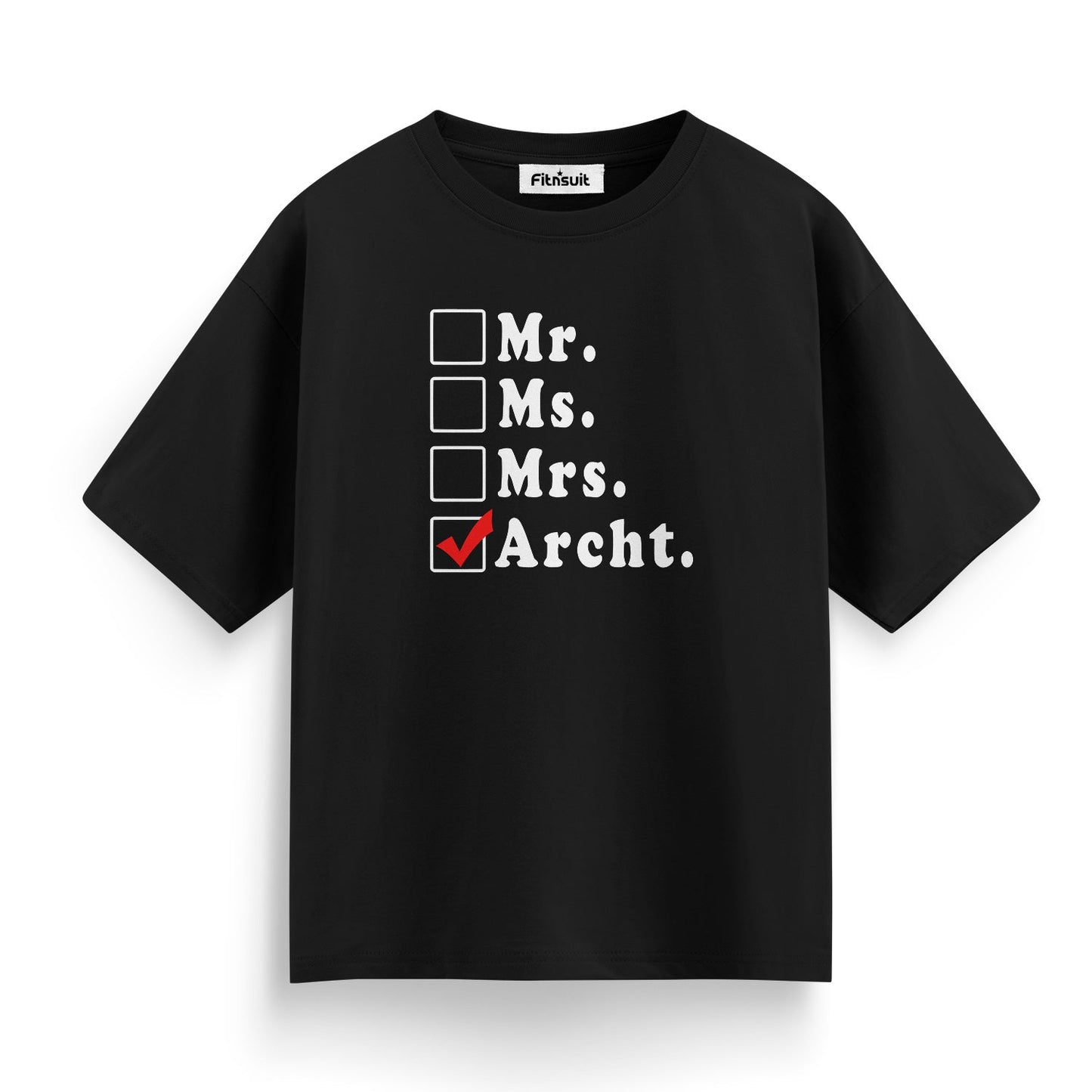 Mr Mrs Archt Architect Humor T shirt