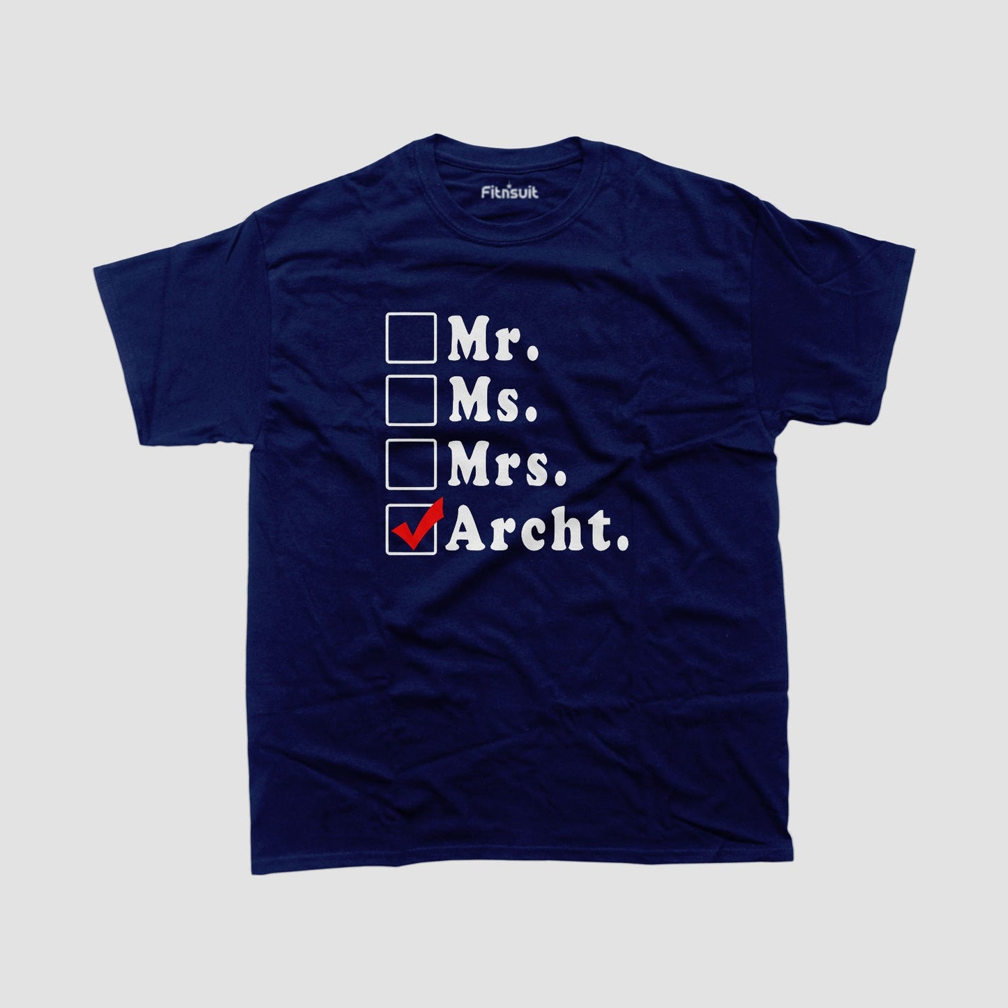 Mr Mrs Archt Architect Humor T shirt