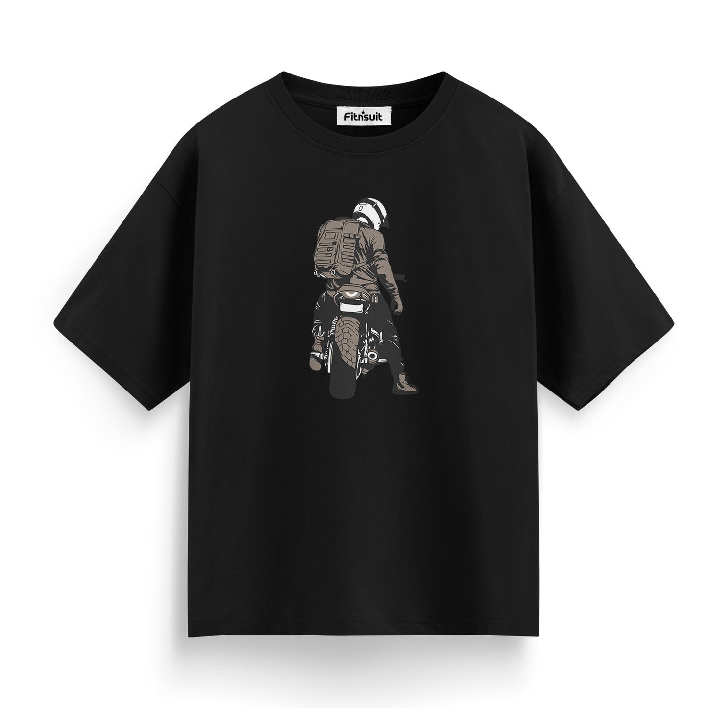 Backpack Rider Motorcycle Explorer T shirt