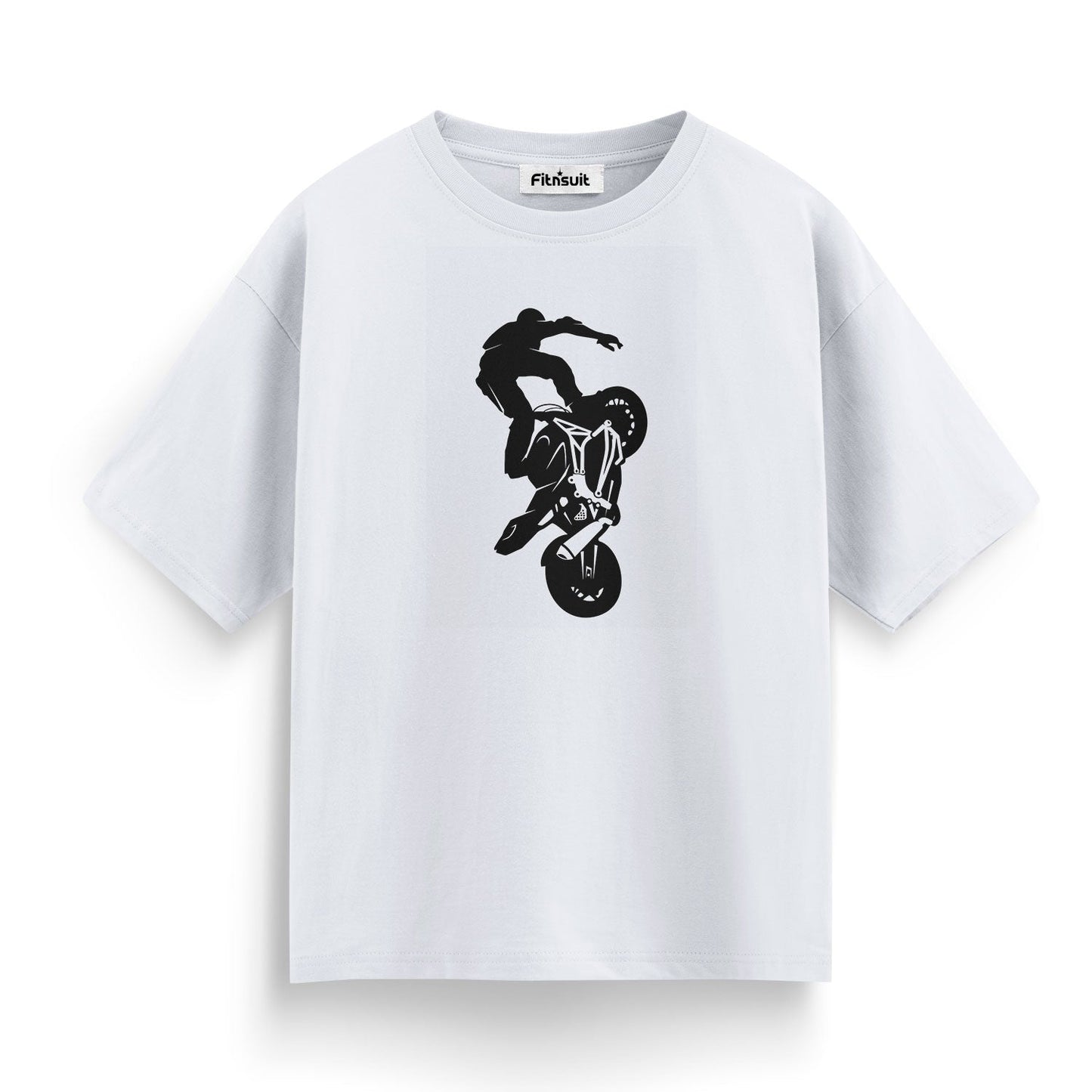 Wheelie Master Biker Trick T shirt