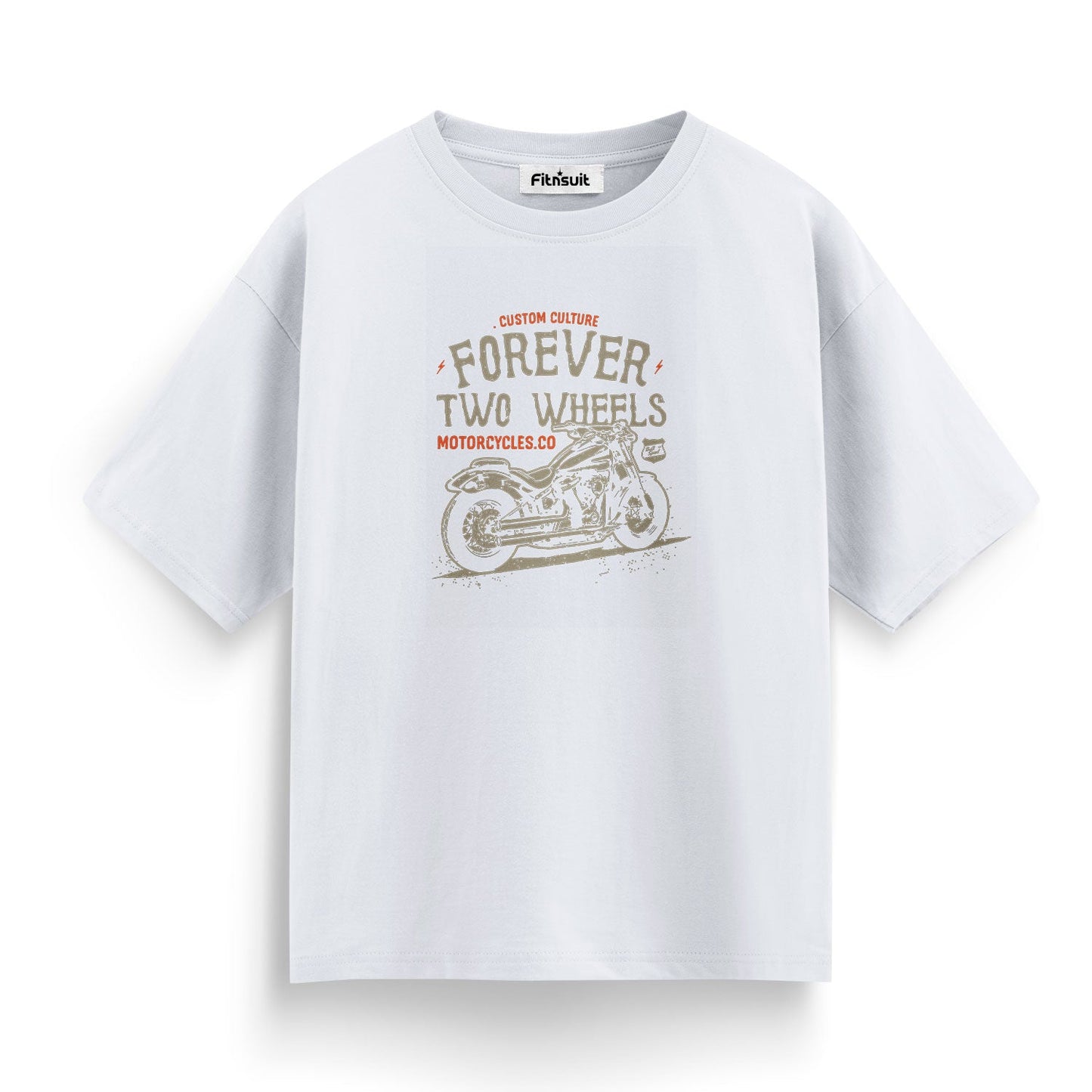 Forever Two Wheels Biker Passion T shirt