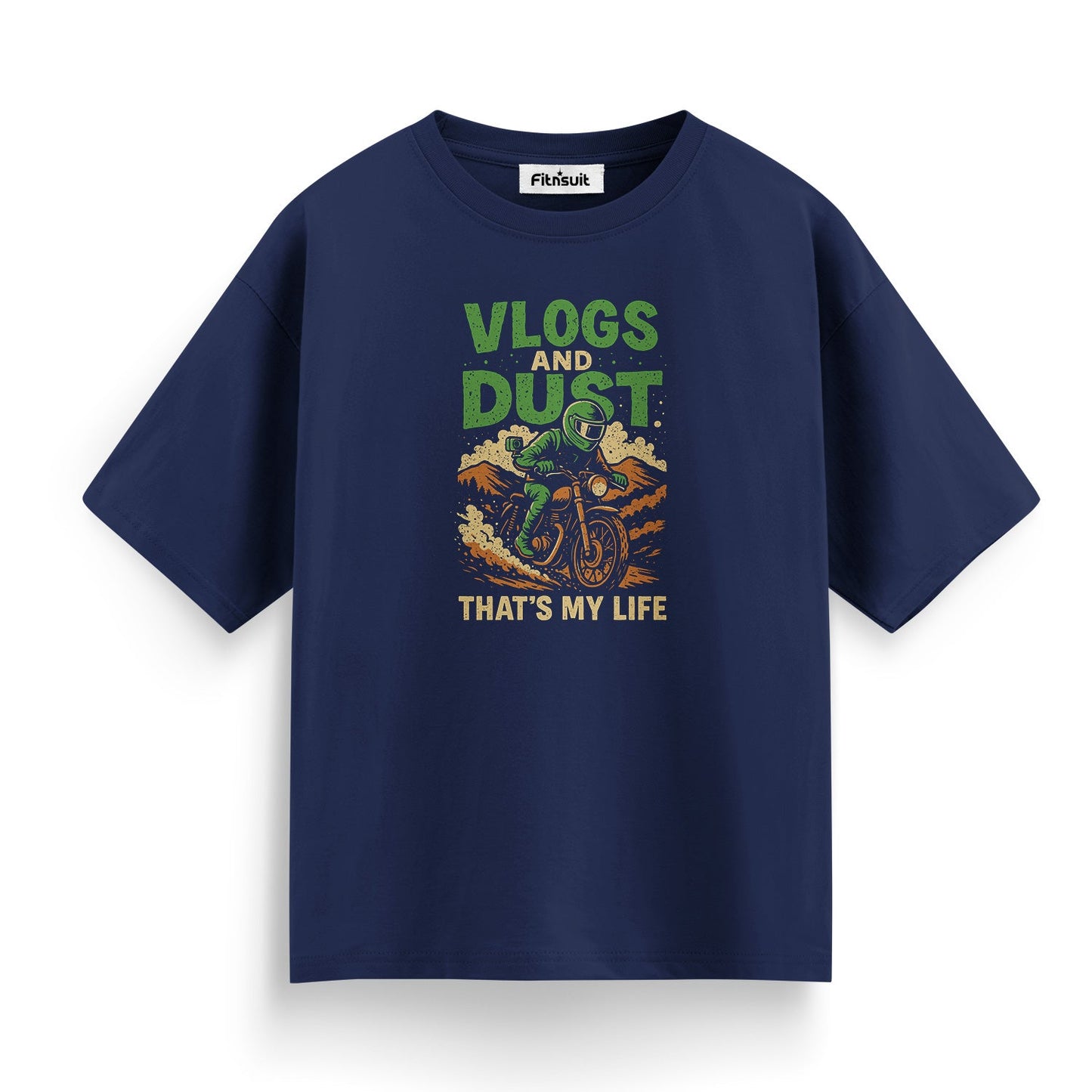 Vlogs Dust That’s My Life Motorcycle Adventure T shirt