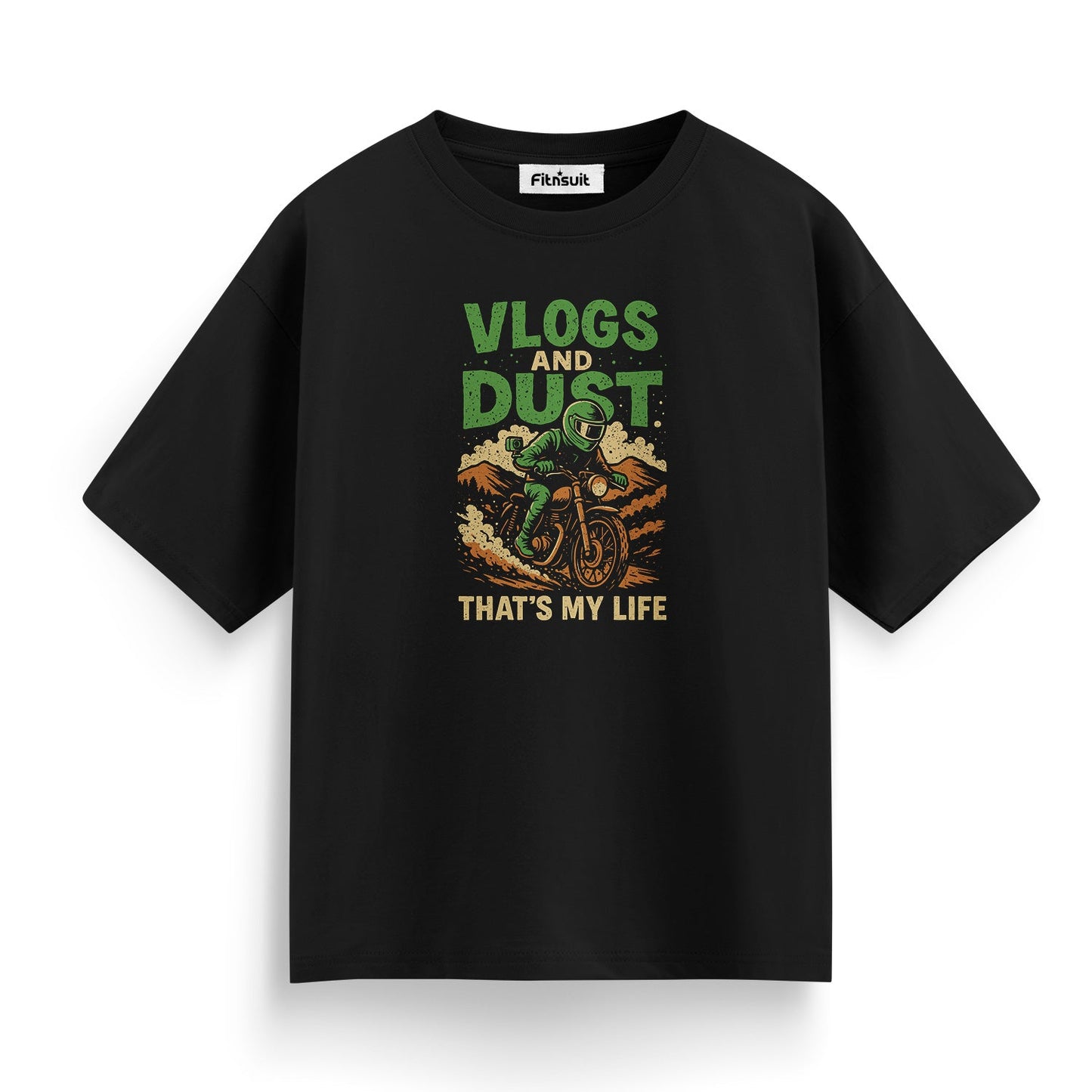 Vlogs Dust That’s My Life Motorcycle Adventure T shirt