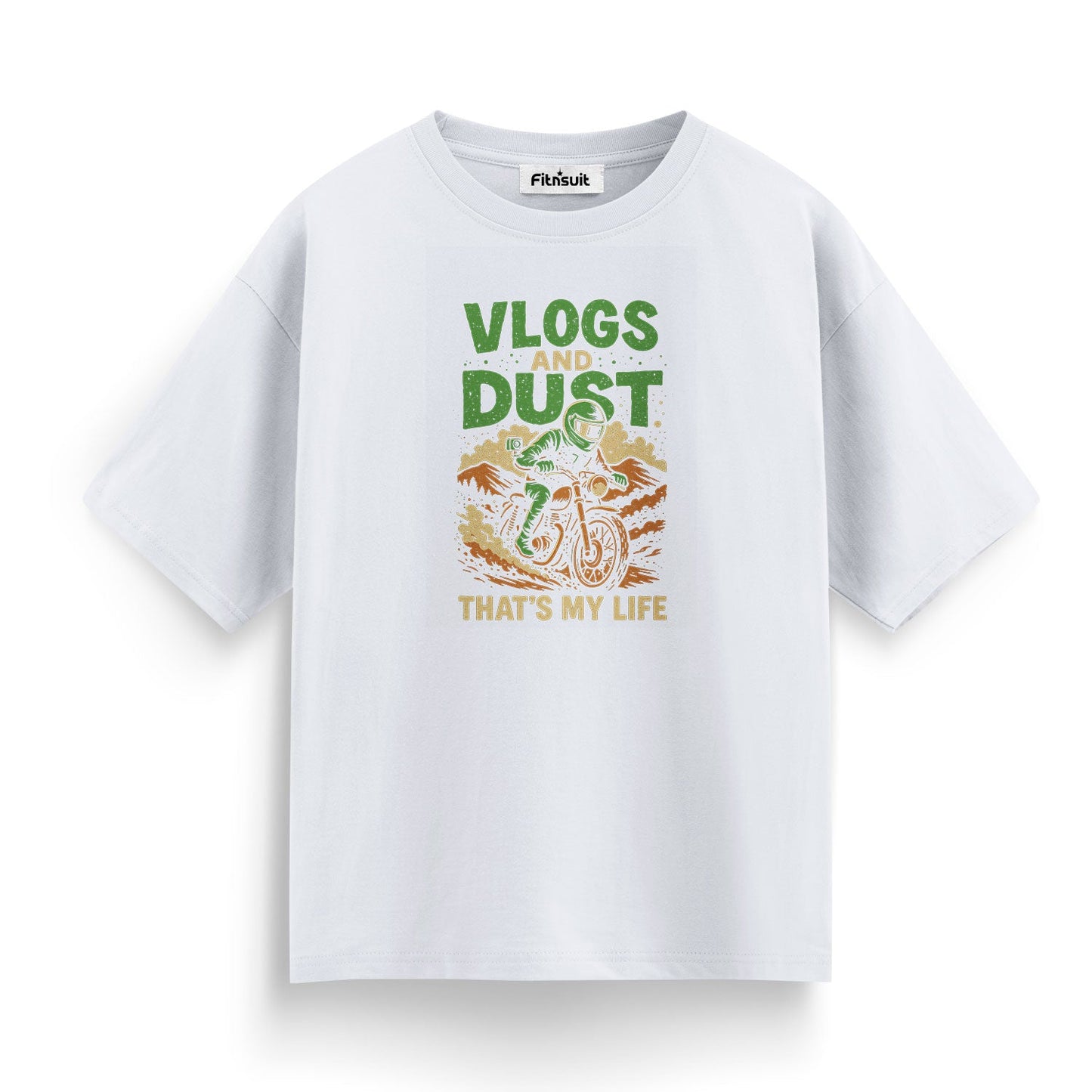 Vlogs Dust That’s My Life Motorcycle Adventure T shirt