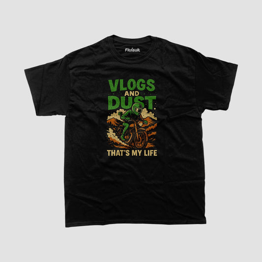 Vlogs Dust That’s My Life Motorcycle Adventure T shirt