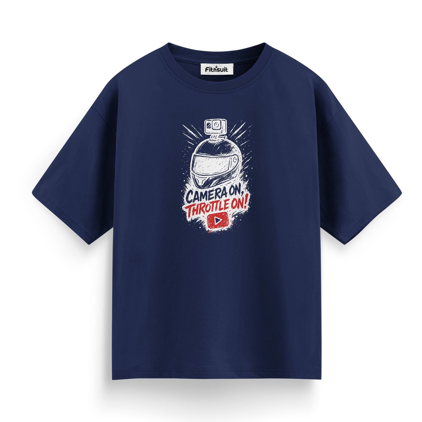 Camera On Throttle On Motoblogger Passion T shirt