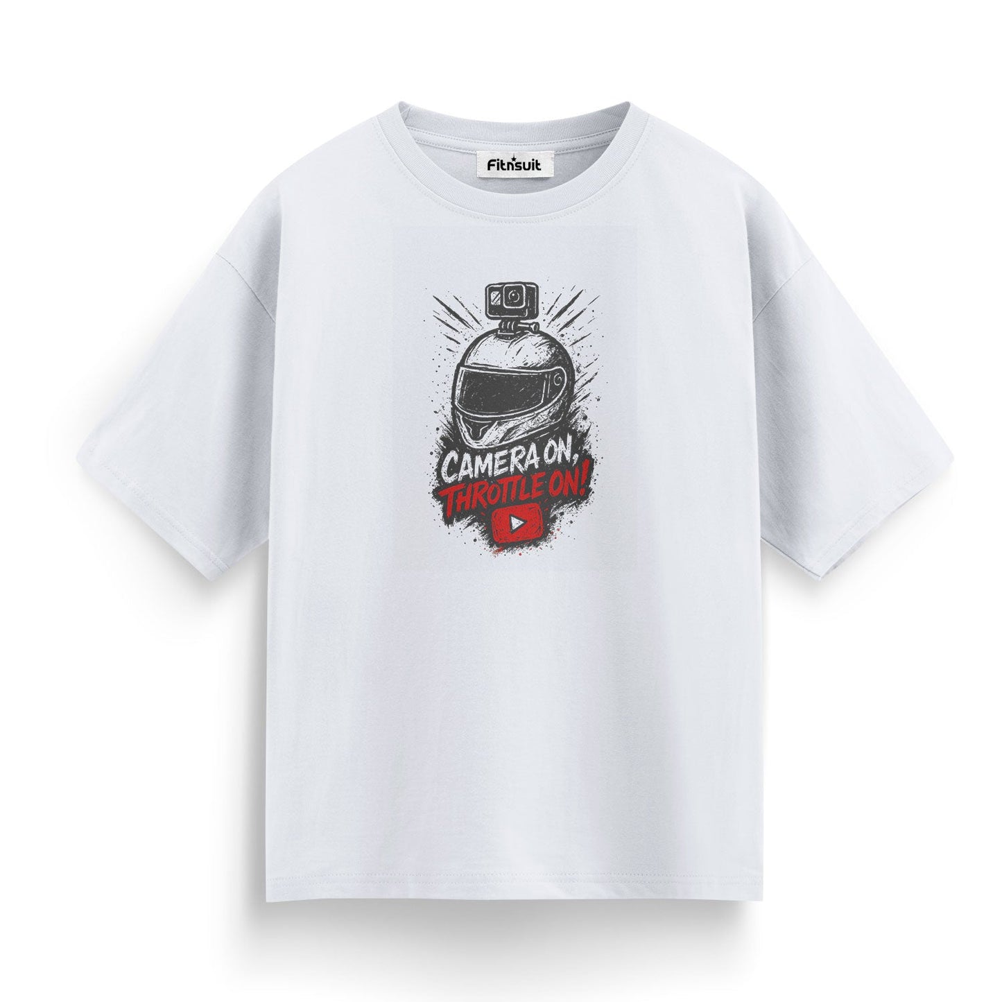 Camera On Throttle On Motoblogger Passion T shirt