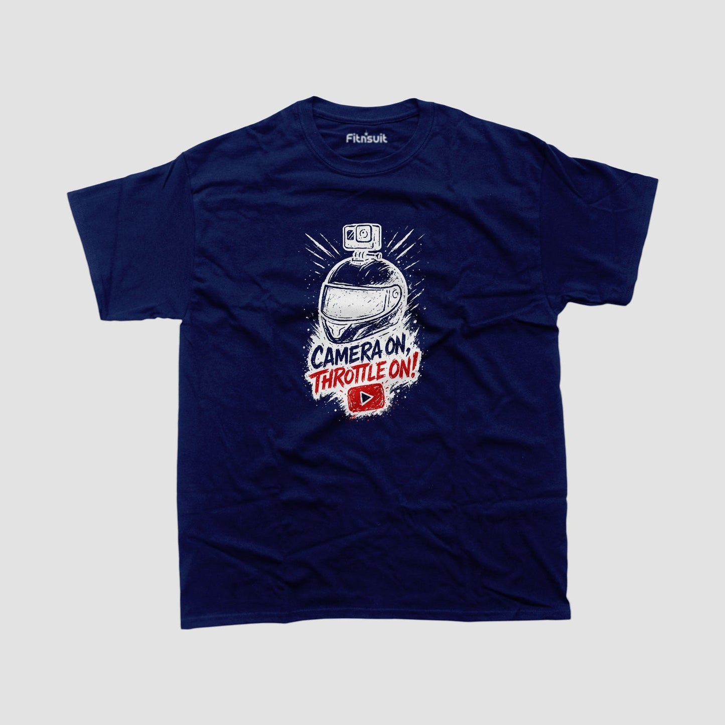 Camera On Throttle On Motoblogger Passion T shirt