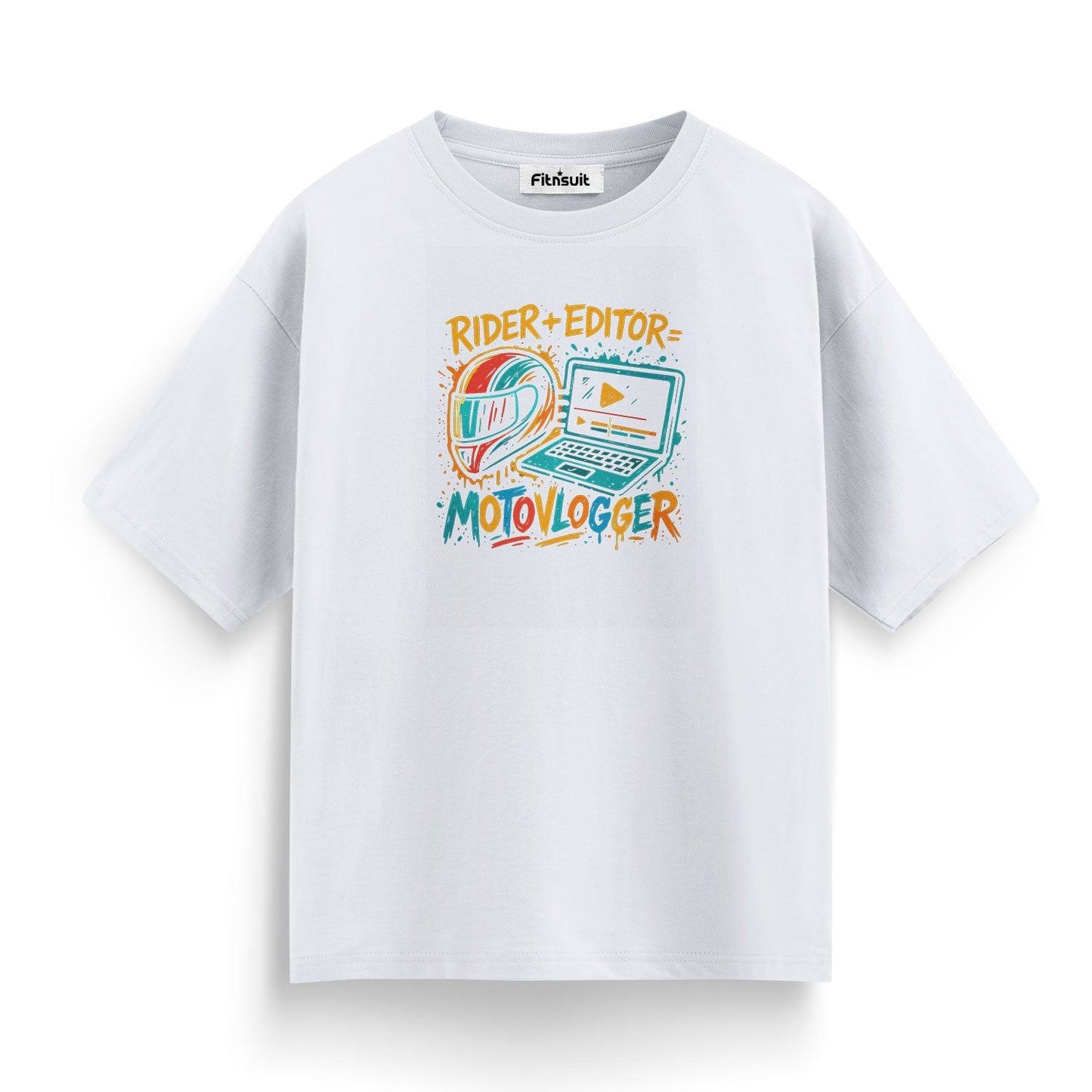 Rider Editor Vlogger Bike Lifestyle T shirt