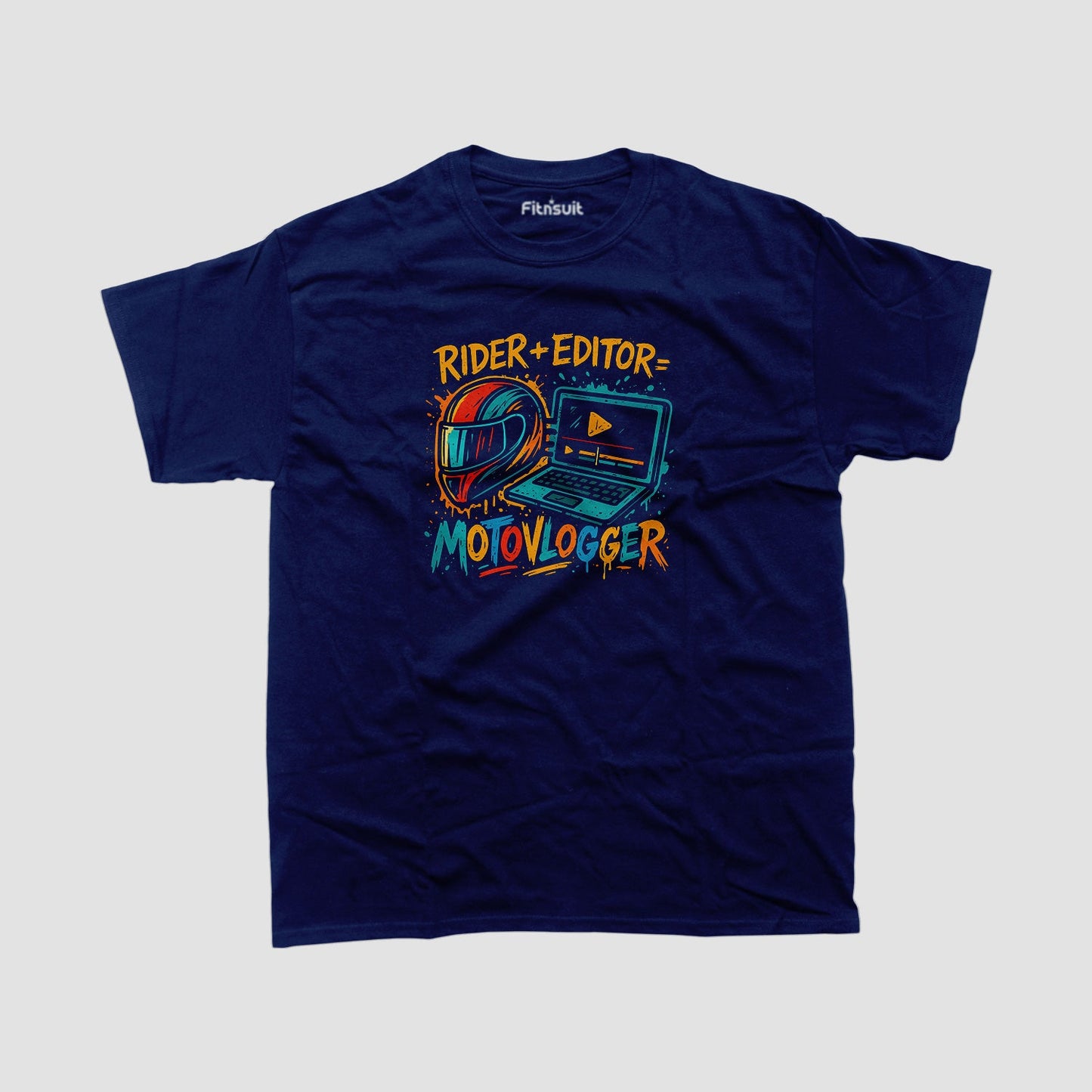 Rider Editor Vlogger Bike Lifestyle T shirt