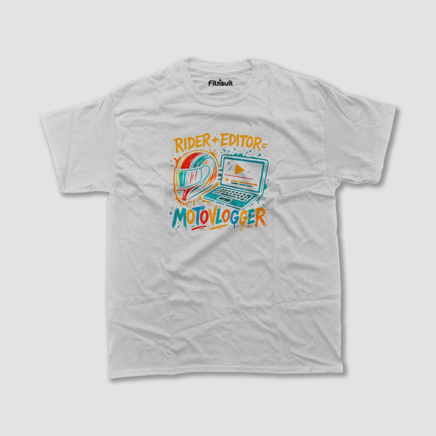 Rider Editor Vlogger Bike Lifestyle T shirt