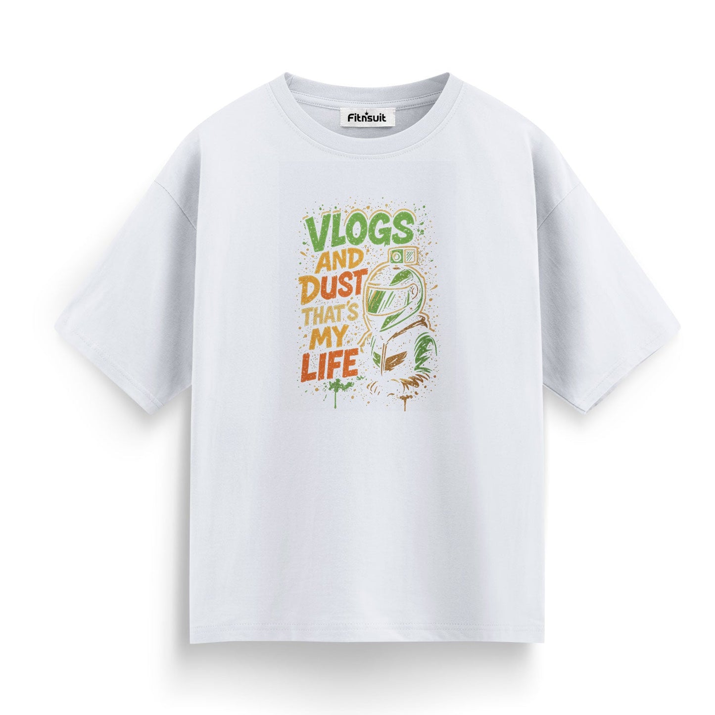Vlogs And Dust That’s My Life Motorcycle Vibe T shirt