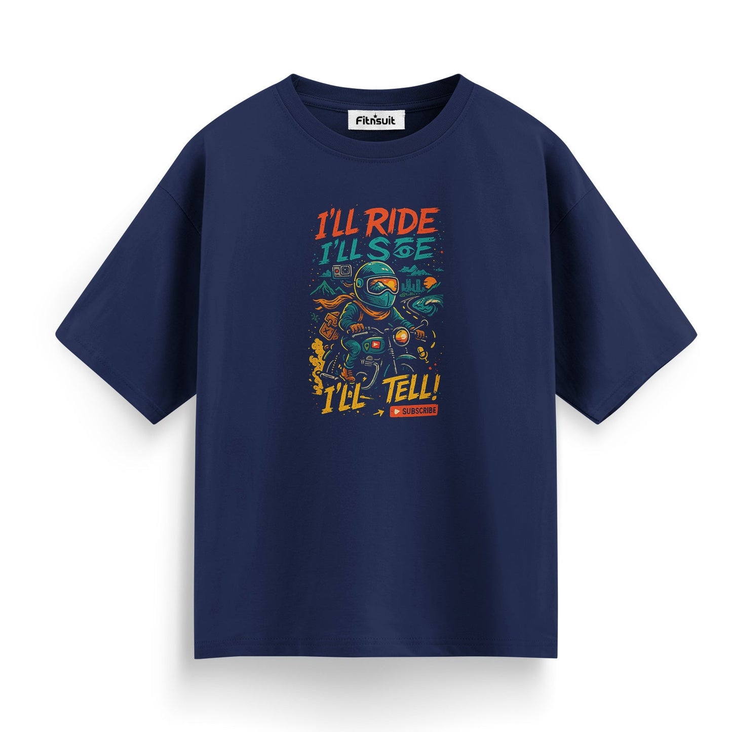 I’ll Ride Till I Die Bike Commitment T shirt