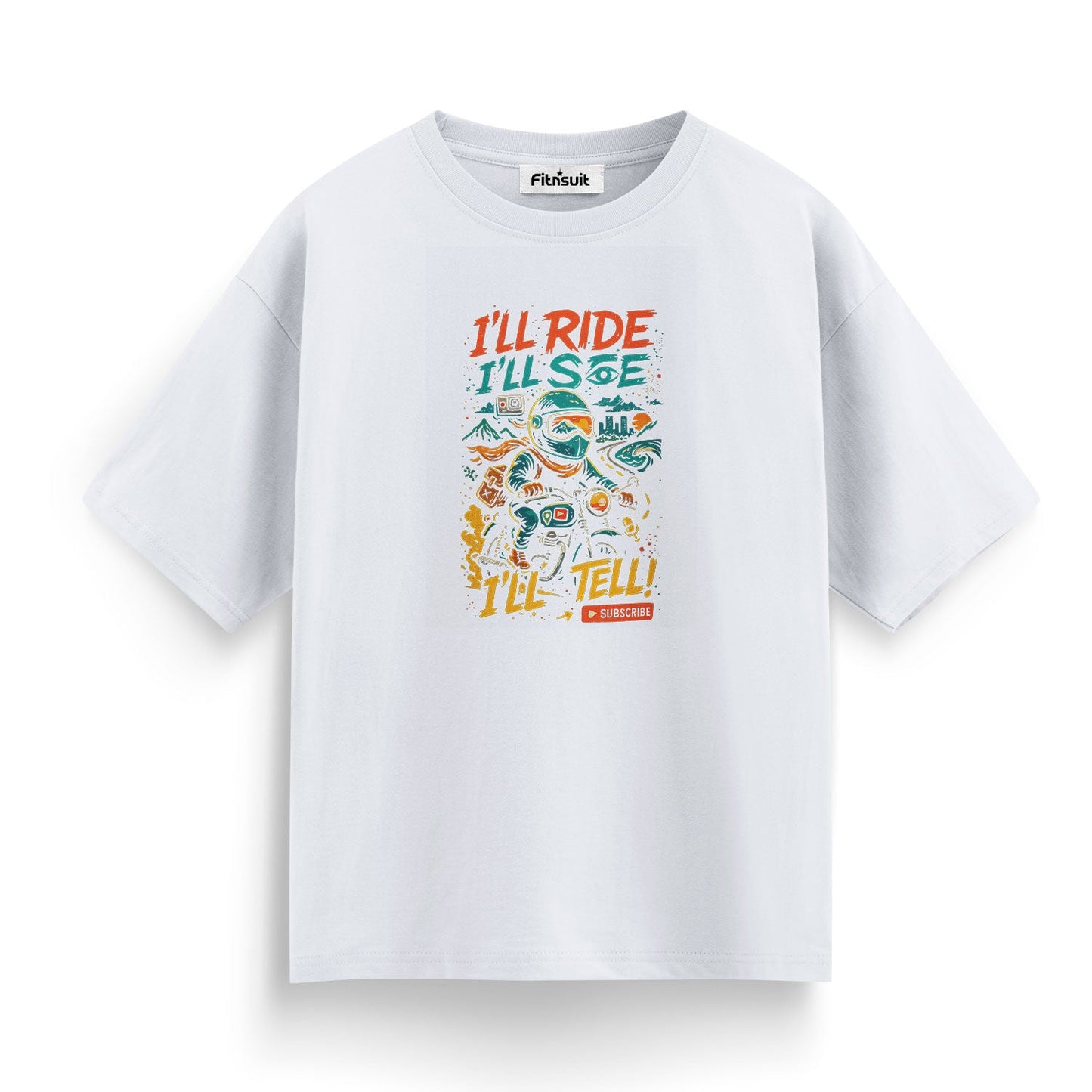 I’ll Ride Till I Die Bike Commitment T shirt