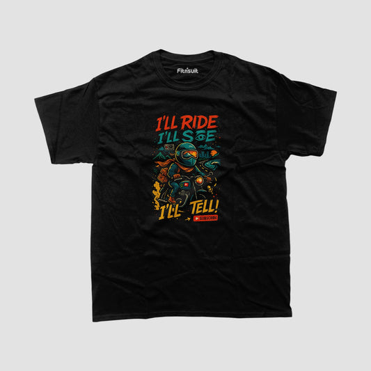 I’ll Ride Till I Die Bike Commitment T shirt
