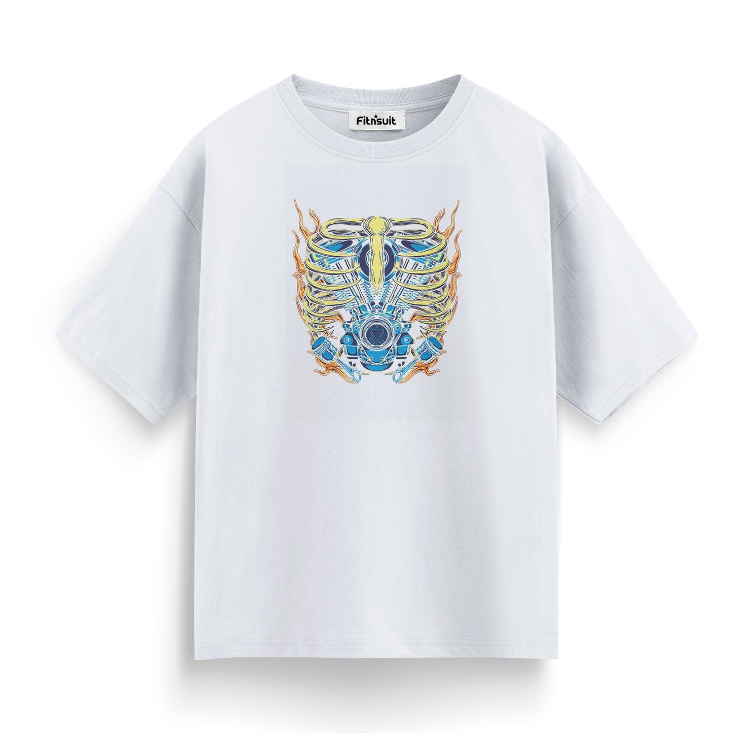 Skull Rider Motorcycle Spirit T shirt