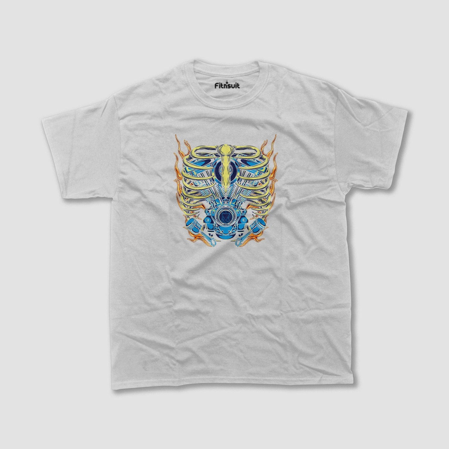 Skull Rider Motorcycle Spirit T shirt