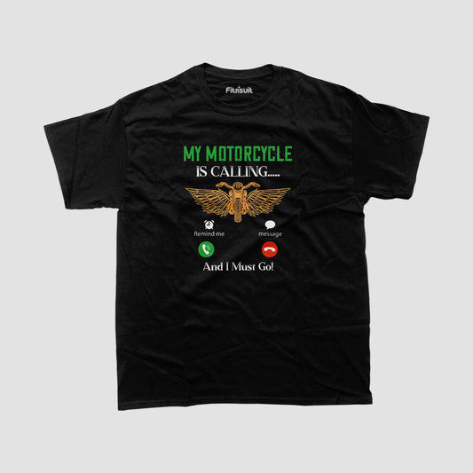 My Motorcycle Is Calling Motorcycle Passion T shirt