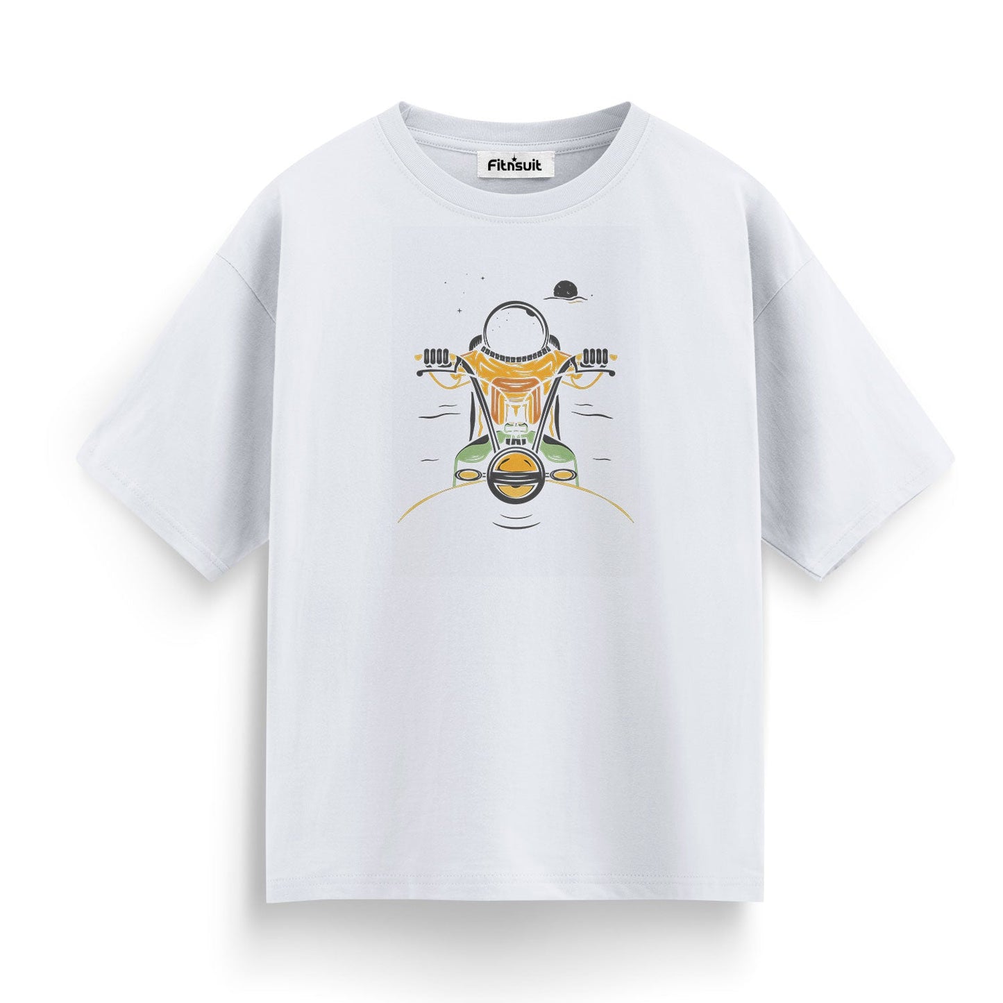 Cosmic Rider Motorcycle Fantasy T shirt