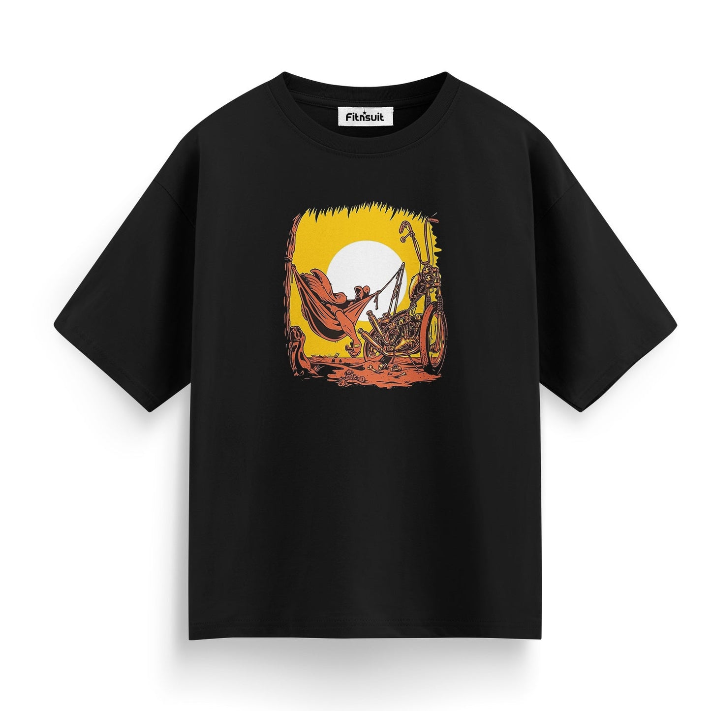 Cosmic Ride Motorcycle Fantasy T shirt